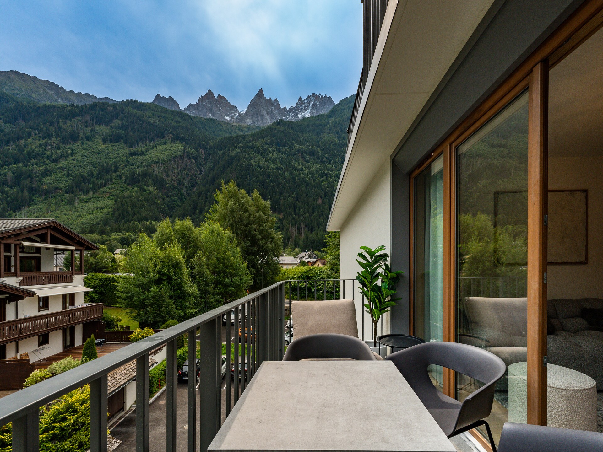 Modern appartement in Chamonix met panoramisch uitzicht op de Mont Blanc - foto 15