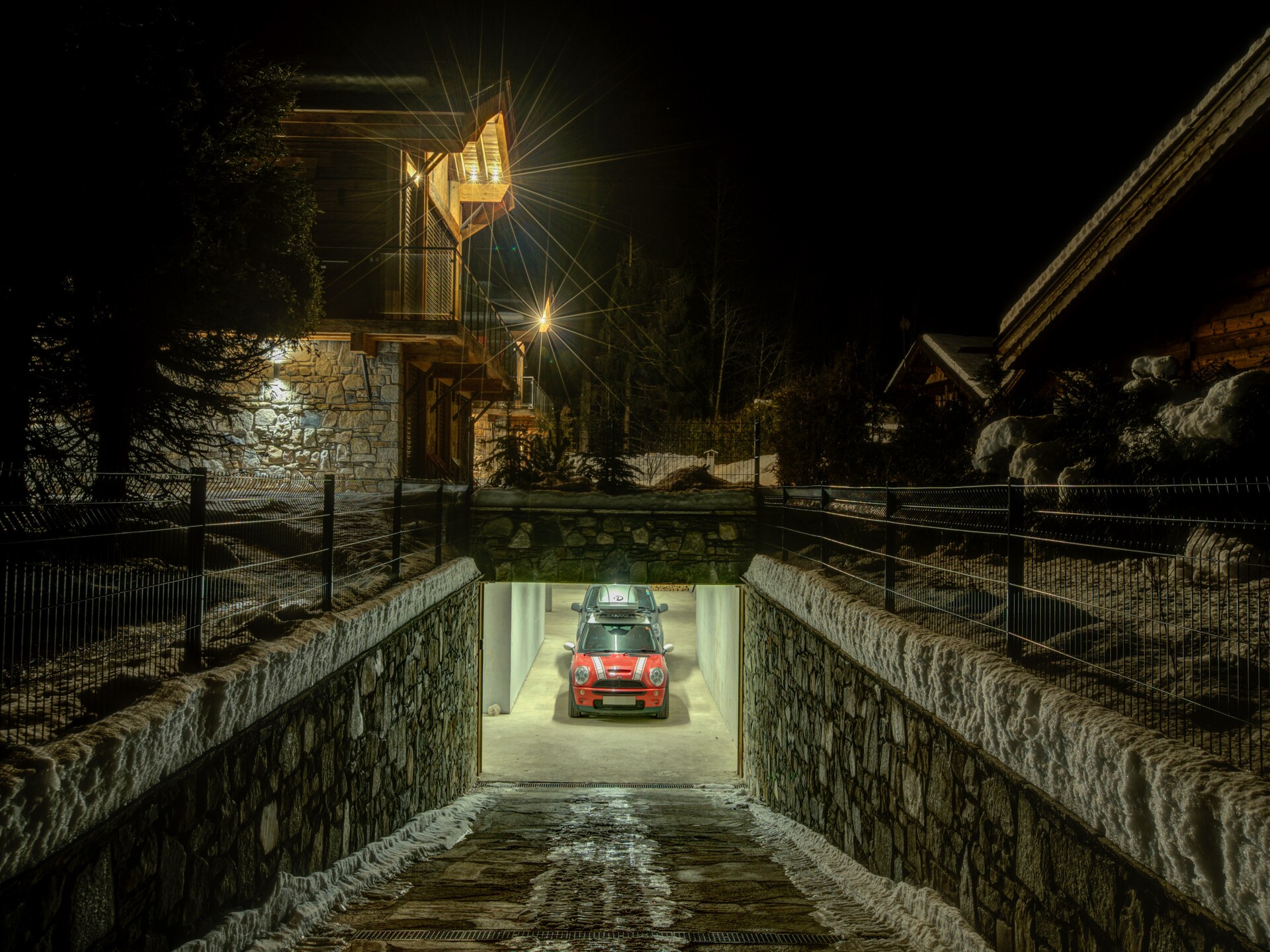 Ruim 12-persoons chalet met sauna, zwembad en uitzicht op de Mont Blanc - foto 39