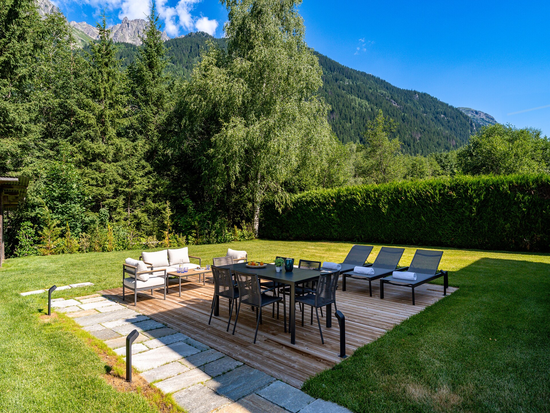 Chalet Josephine: 14-persoons chalet aan de golfbaan met sauna en Mont Blanc zicht - foto 45