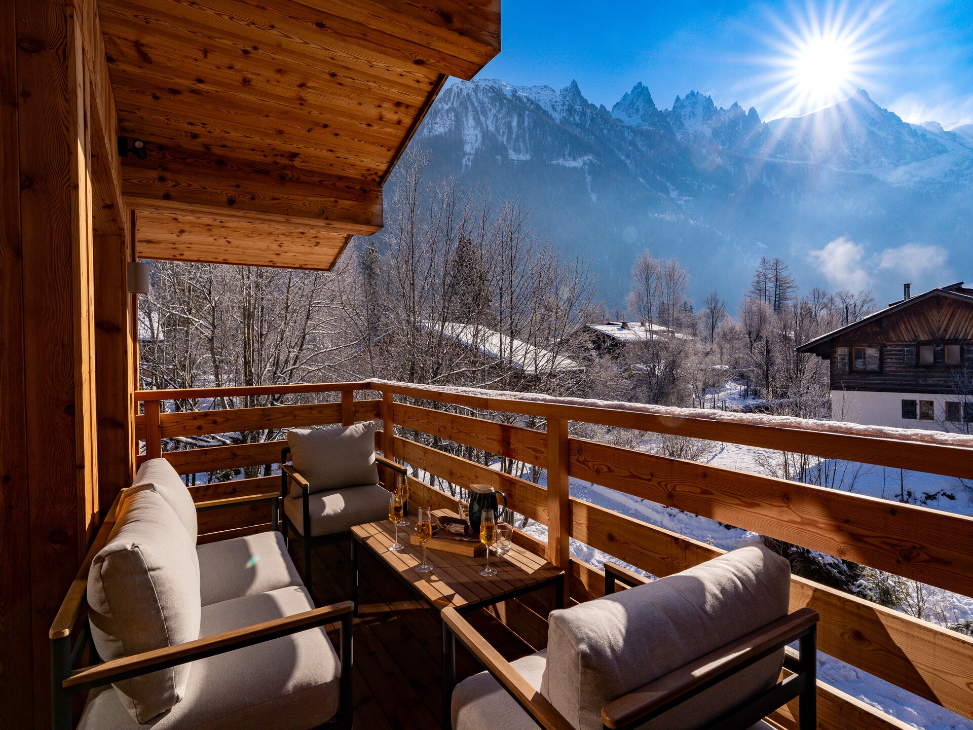Chalet Josephine: 14-persoons chalet aan de golfbaan met sauna en Mont Blanc zicht - foto 37
