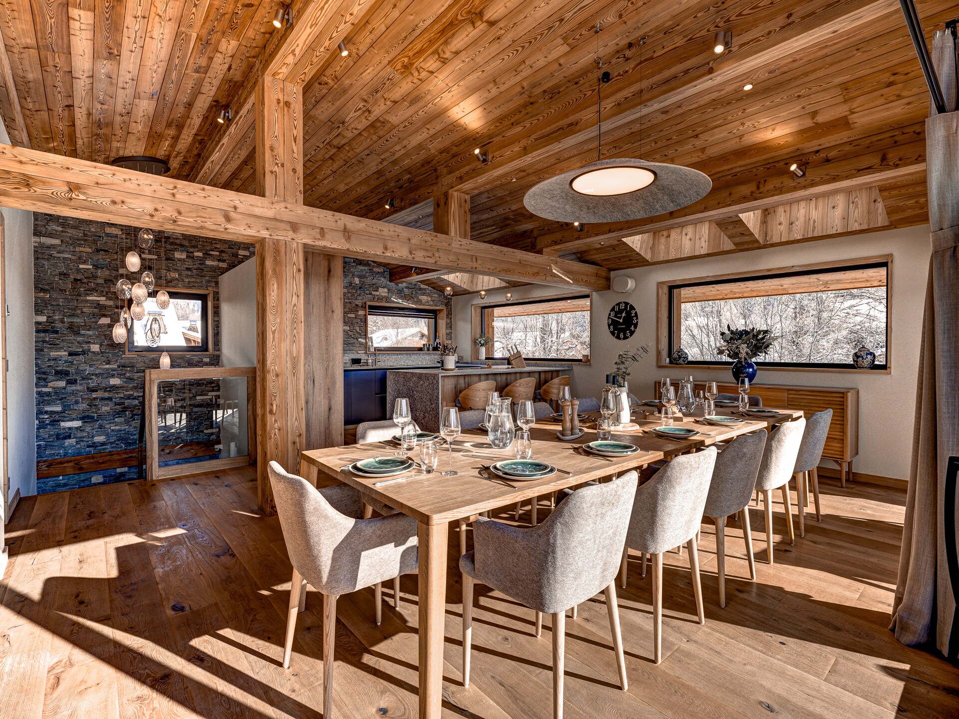 Chalet Josephine: 14-persoons chalet aan de golfbaan met sauna en Mont Blanc zicht - foto 8