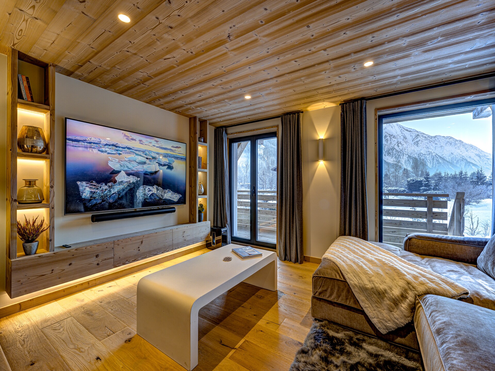 Chalet Josephine: 14-persoons chalet aan de golfbaan met sauna en Mont Blanc zicht - foto 15