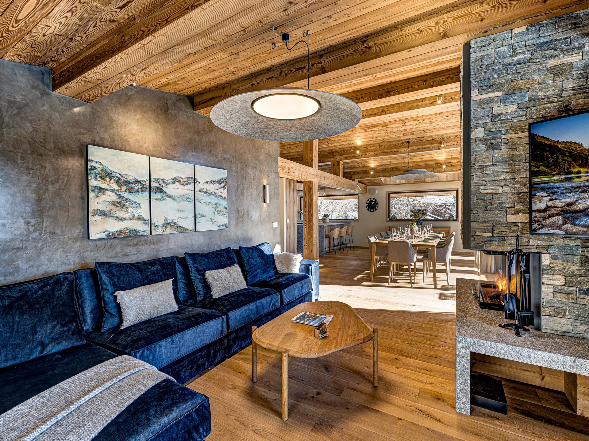 Chalet Josephine: 14-persoons chalet aan de golfbaan met sauna en Mont Blanc zicht - foto 7