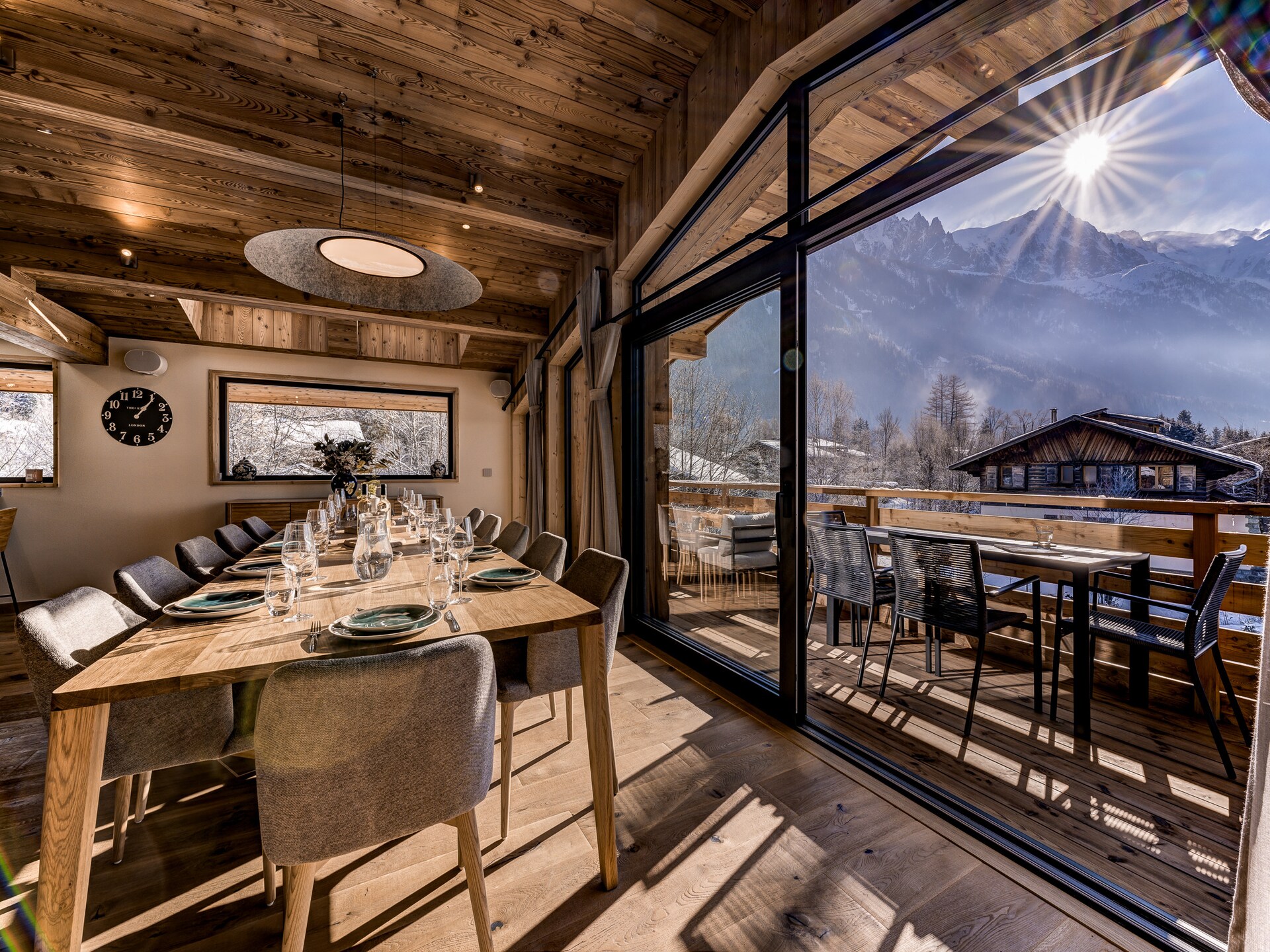 Chalet Josephine: 14-persoons chalet aan de golfbaan met sauna en Mont Blanc zicht - foto 19