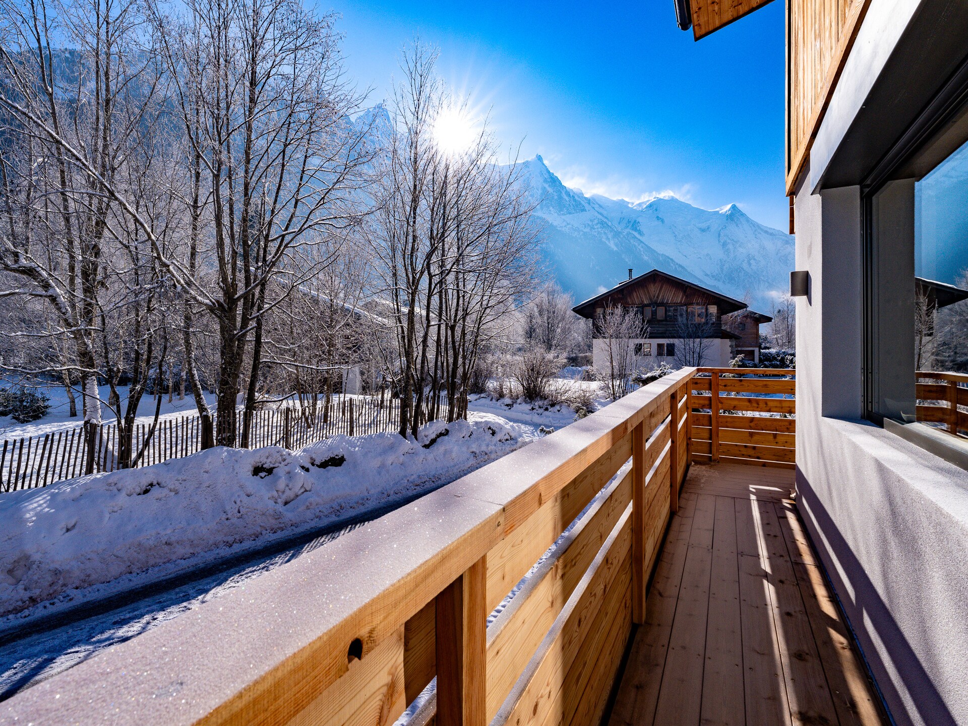 Chalet Josephine: 14-persoons chalet aan de golfbaan met sauna en Mont Blanc zicht - foto 9