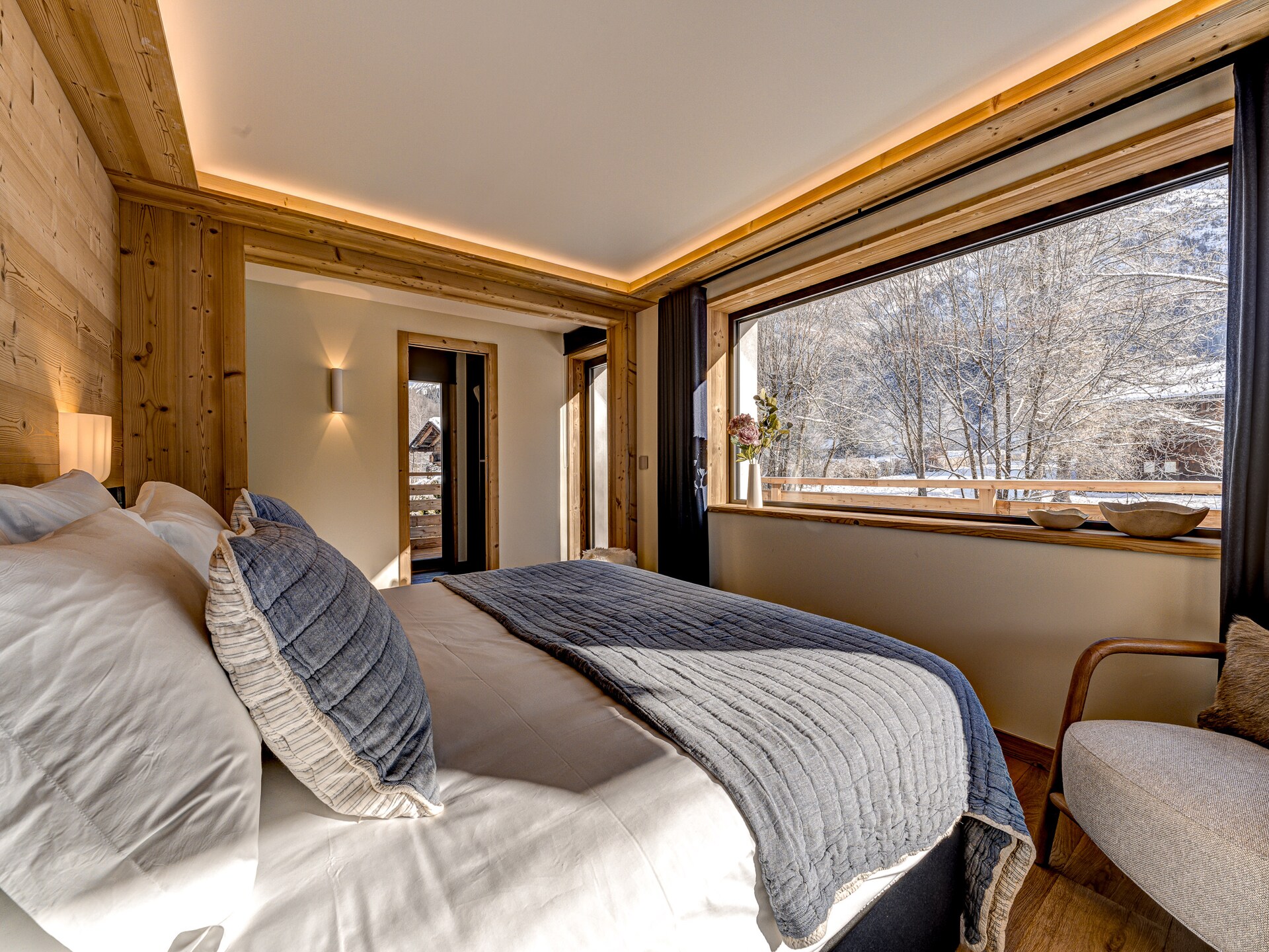 Chalet Josephine: 14-persoons chalet aan de golfbaan met sauna en Mont Blanc zicht - foto 25
