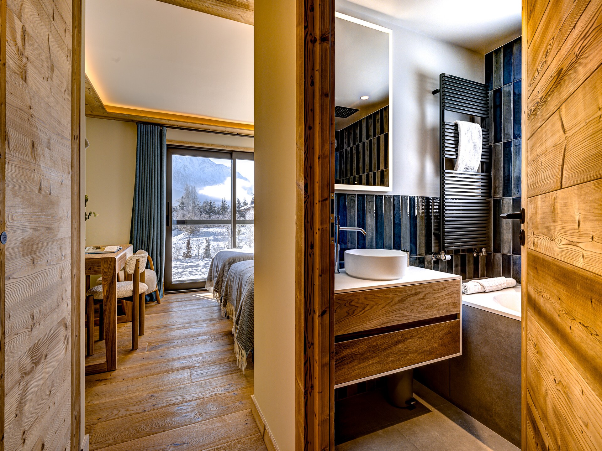 Chalet Josephine: 14-persoons chalet aan de golfbaan met sauna en Mont Blanc zicht - foto 32