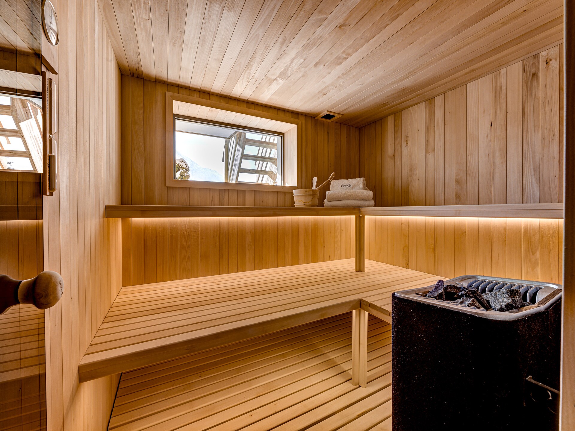 Chalet Josephine: 14-persoons chalet aan de golfbaan met sauna en Mont Blanc zicht - foto 4