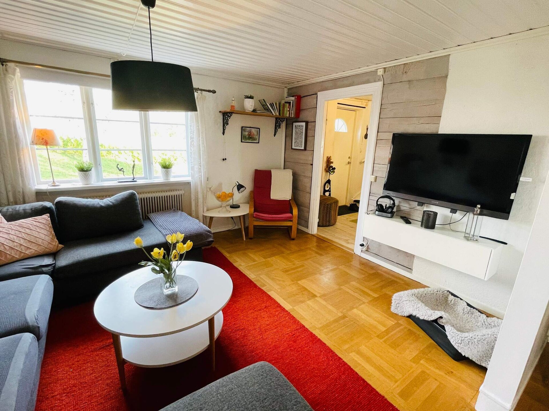 Idyllisch rood vakantiehuis aan de golfbaan bij Tving, Zweden - foto 17