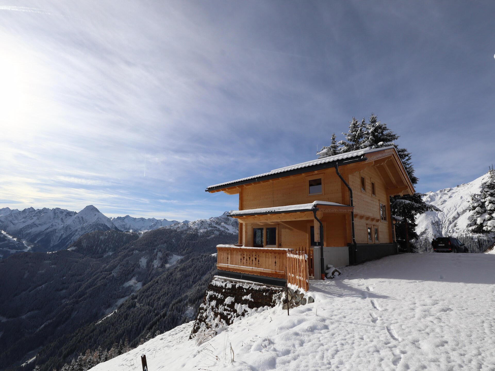 Vrijstaande chalet op 1700m in Hippach met panoramisch uitzicht over het Zillertal - foto 7