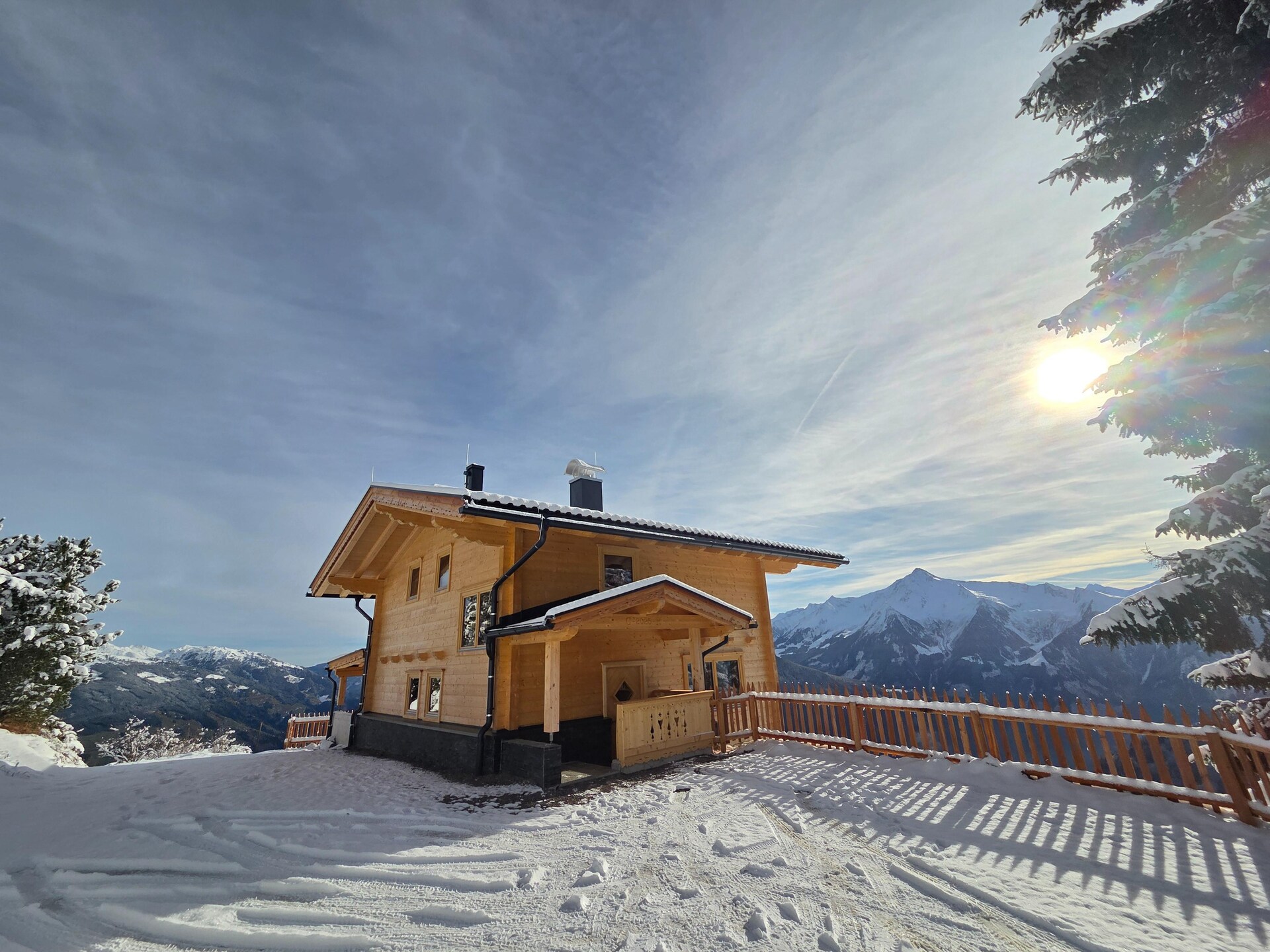 Vrijstaande chalet op 1700m in Hippach met panoramisch uitzicht over het Zillertal - foto 39
