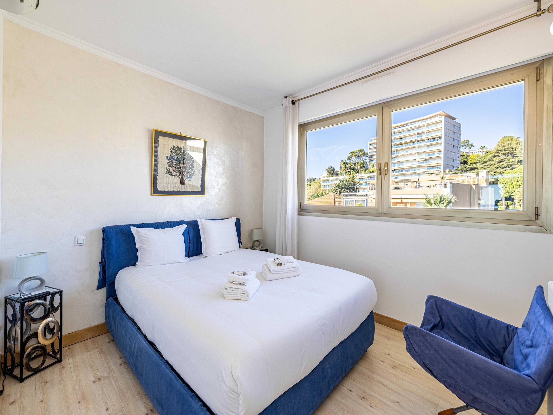 Licht appartement met terras in het hart van Cannes voor 6 personen - foto 8