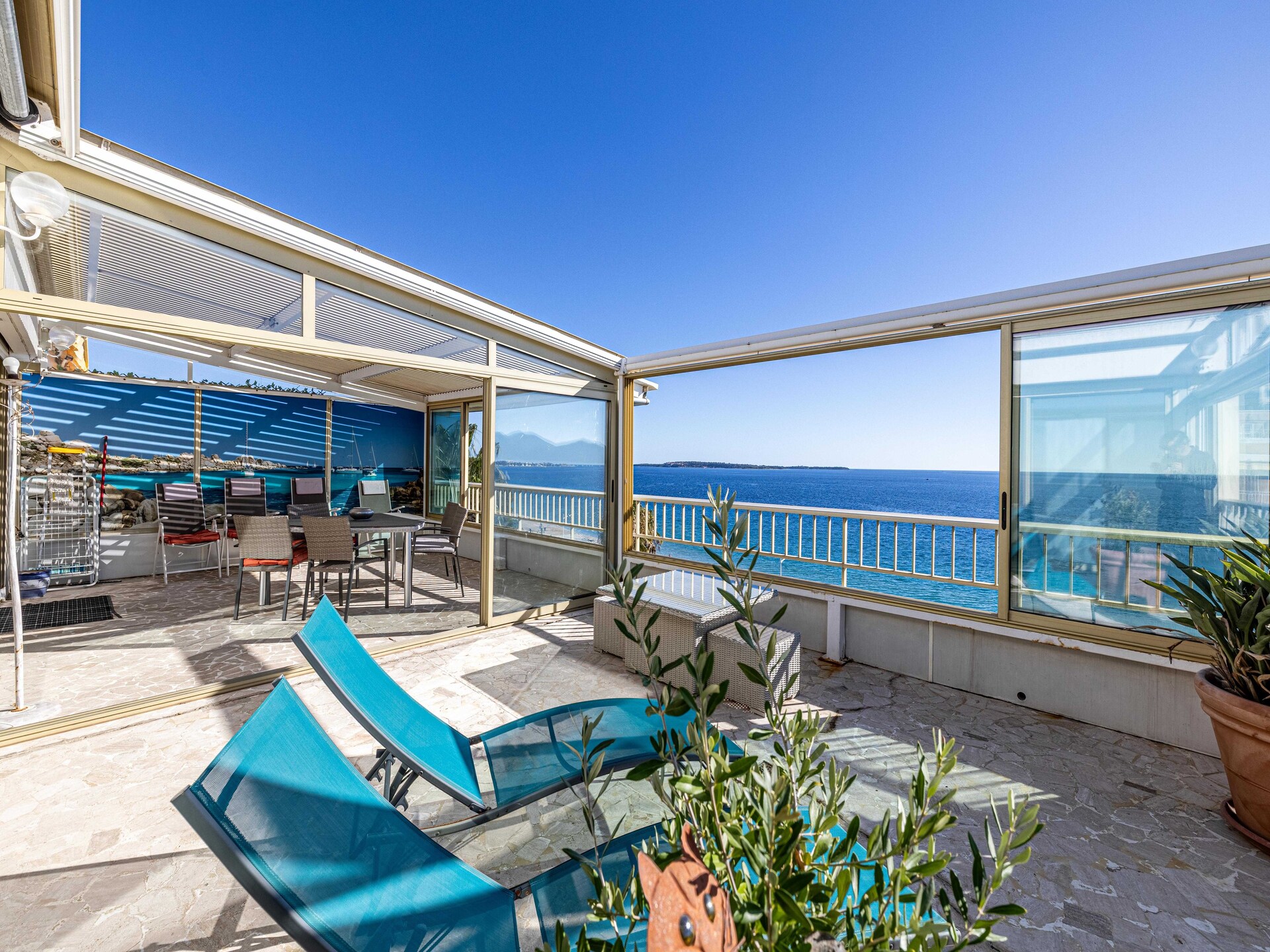 Licht appartement met terras in het hart van Cannes voor 6 personen - foto 18