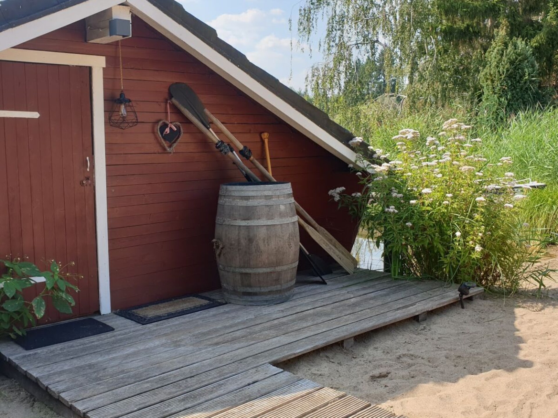 Zweeds vakantiehuis met privéstrand en sauna aan het meer in Güster - foto 13