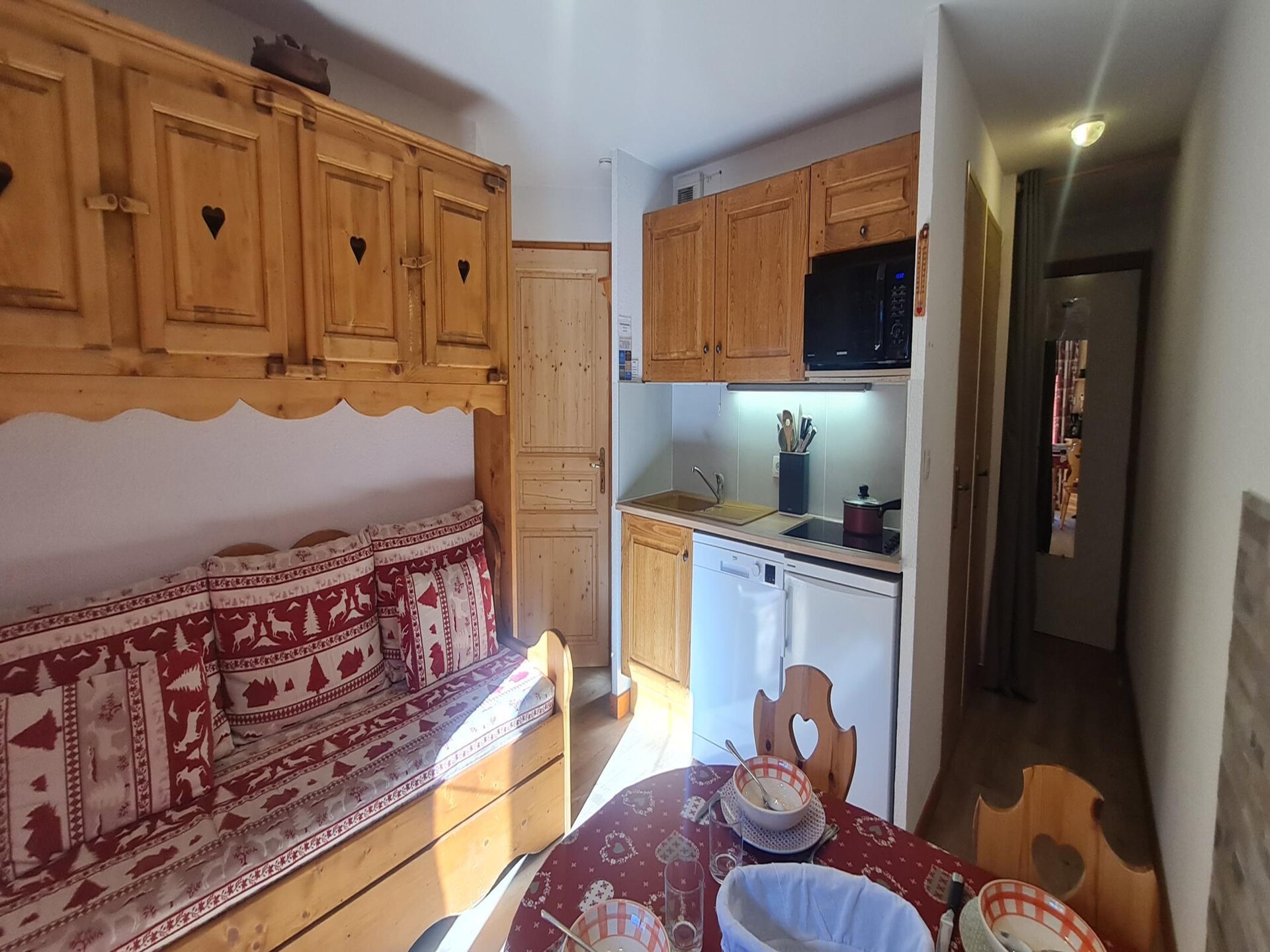 Aan de piste: Gezellig appartement voor 5 personen in Les Deux Alpes - foto 7