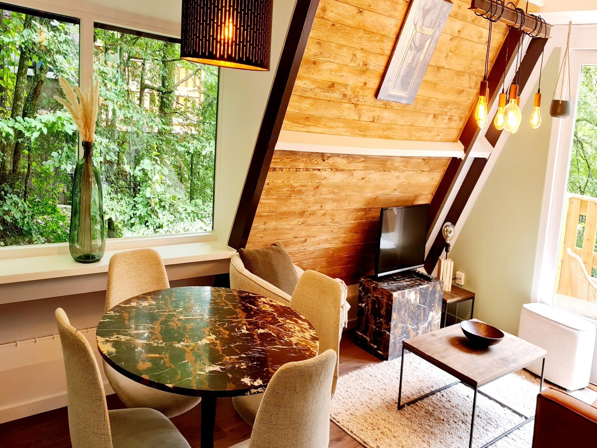4-persoons chalet met tuin op de Veluwe in Durbuy - foto 2