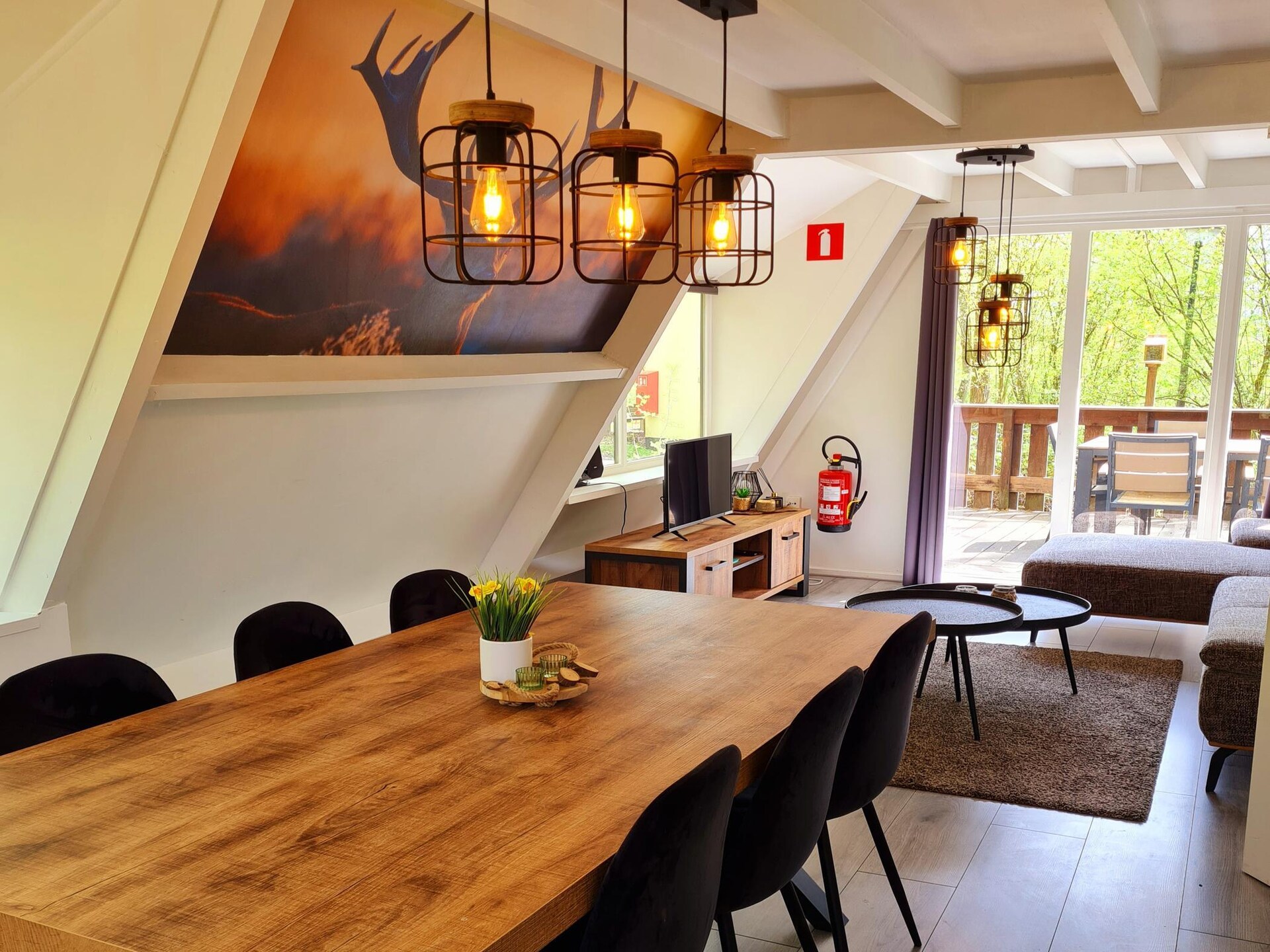 5-persoons chalet in Durbuy met omheind terras en moderne keuken - foto 6