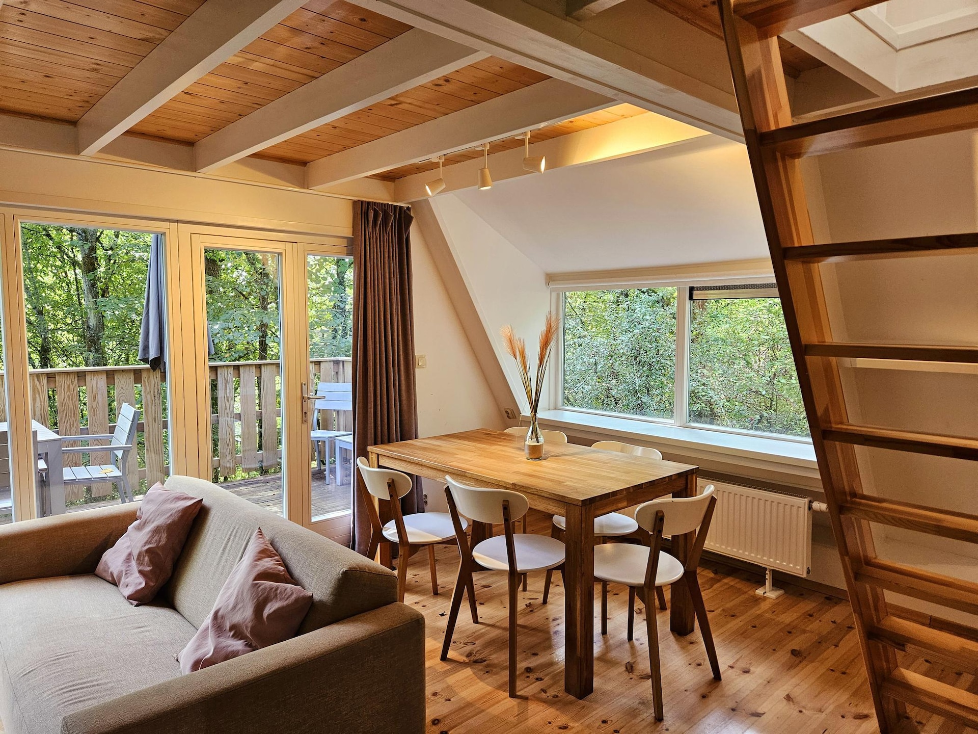 5-persoons chalet met omheinde tuin in het hart van Durbuy - foto 4