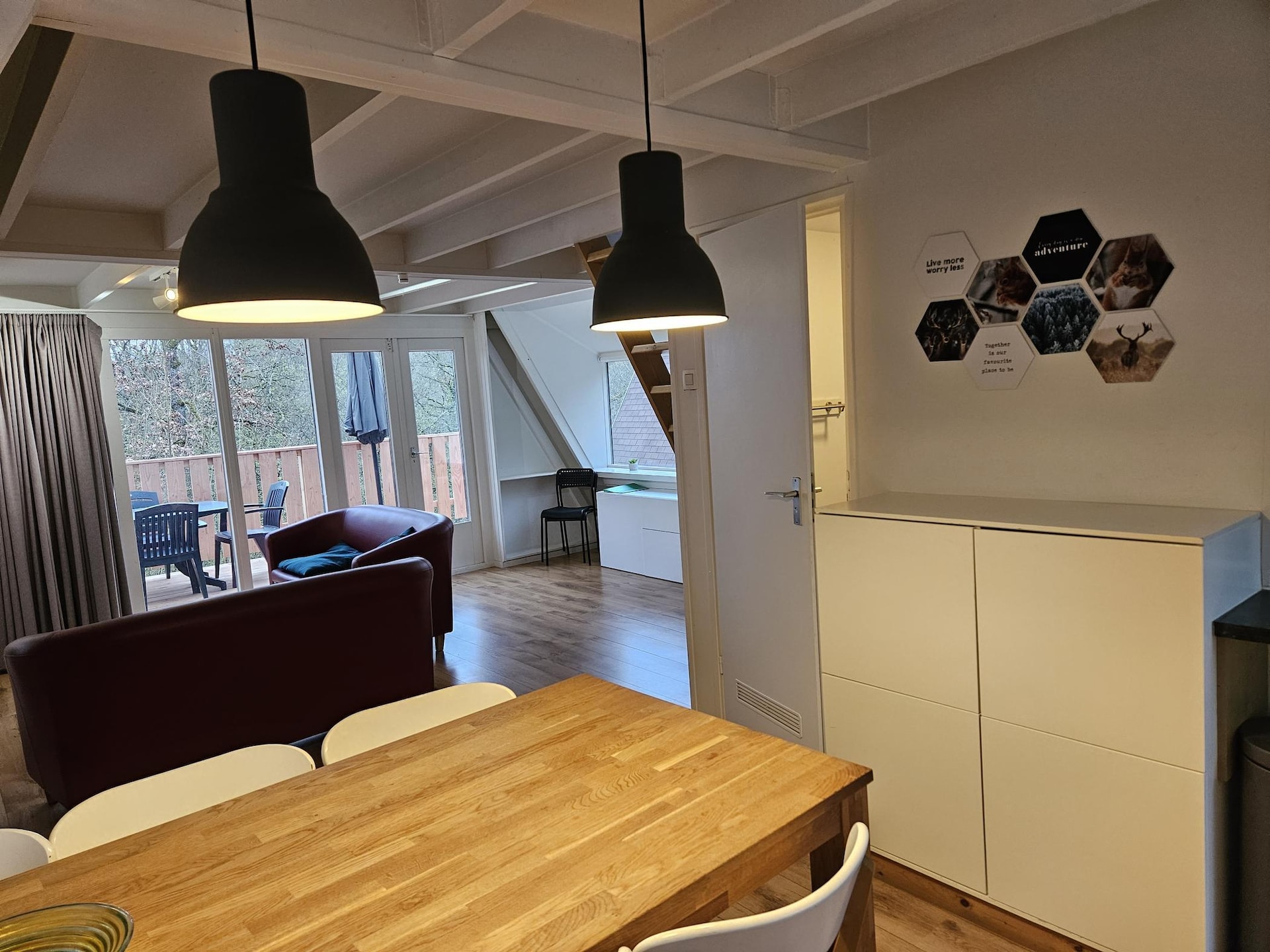 5-persoons chalet in historisch Durbuy, omheind met terras - foto 9