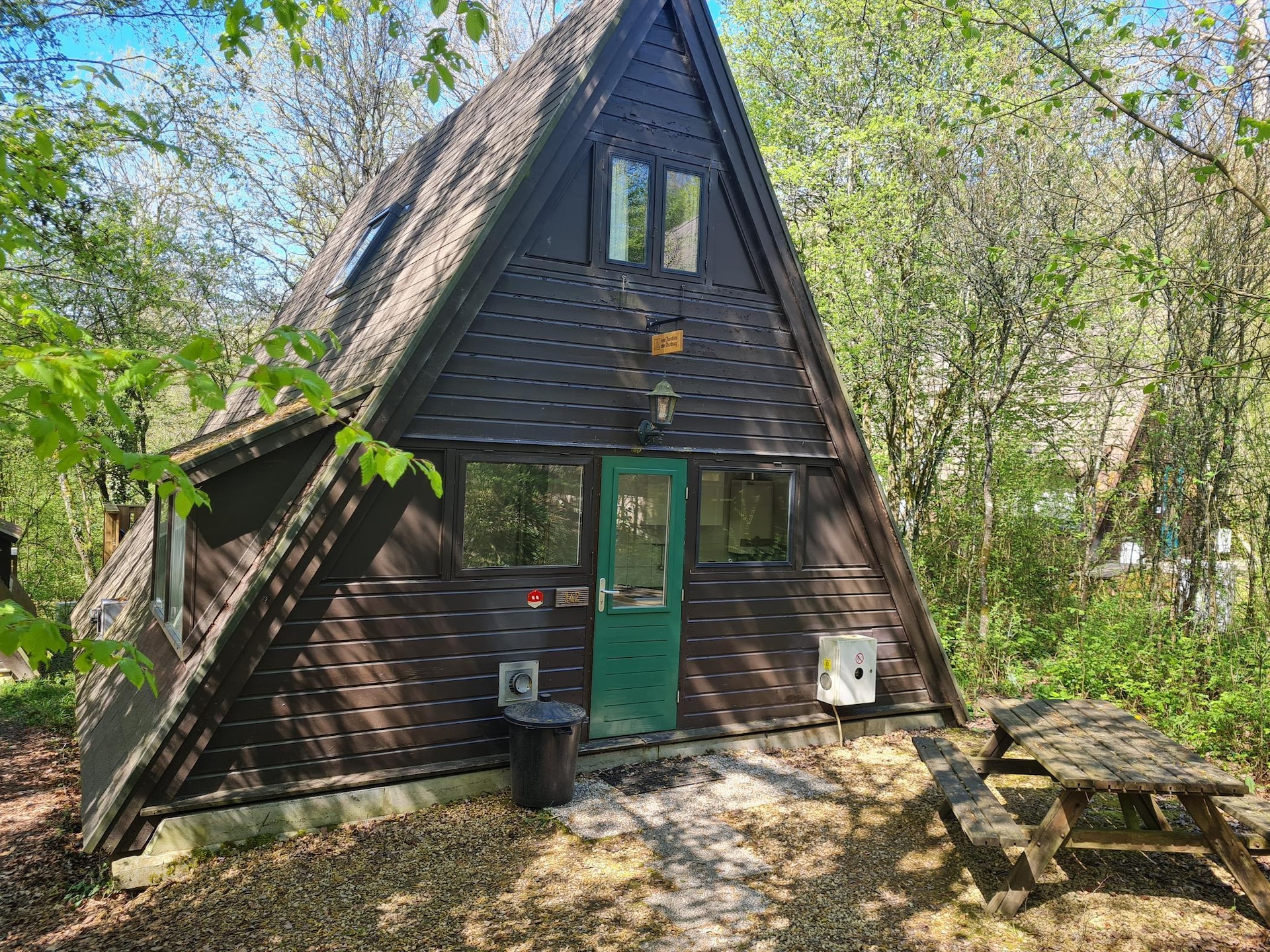 Omheind 5-persoons chalet in het hart van de Ardennen, Durbuy - foto 1