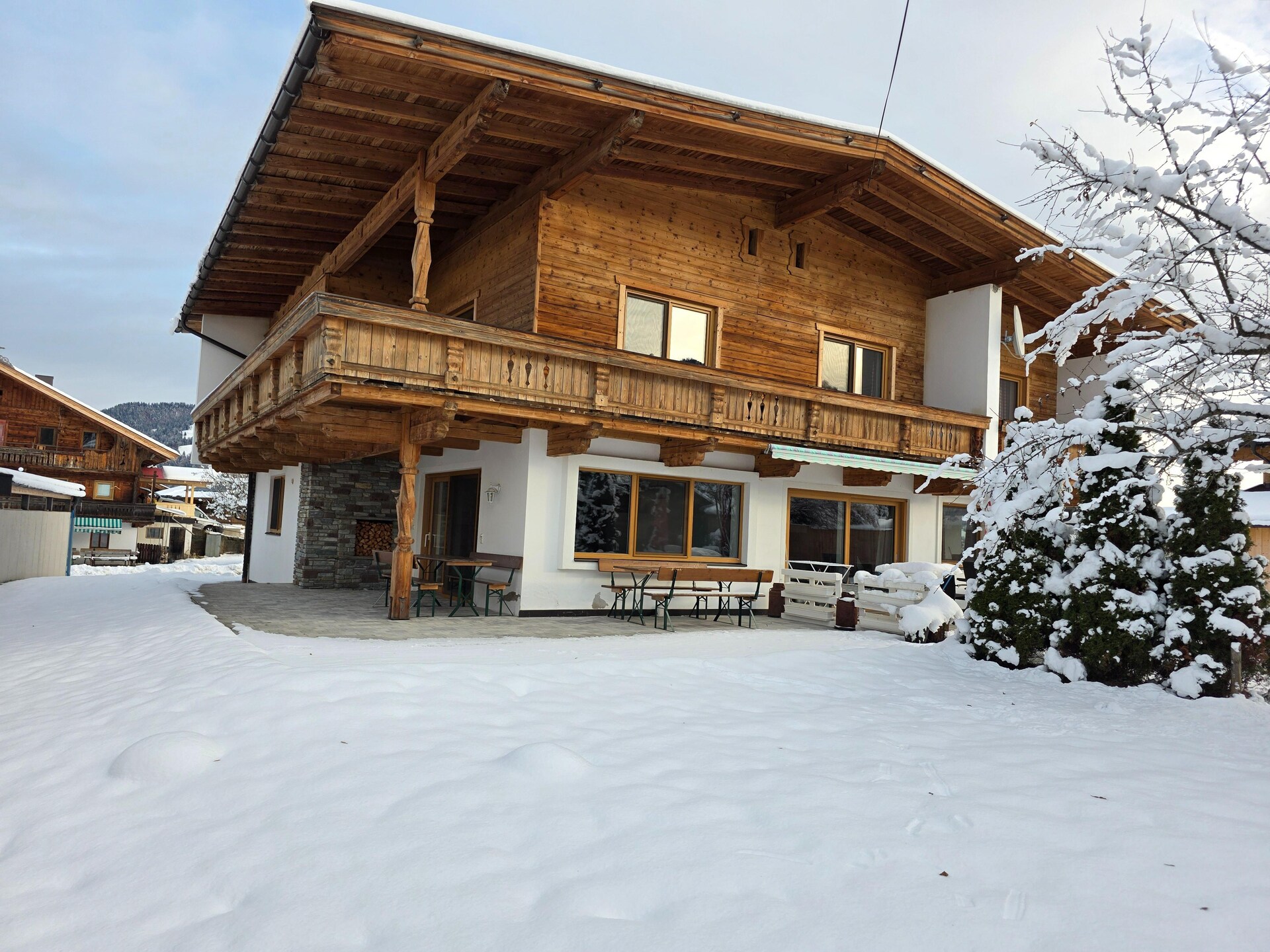 Rustiek appartement op 1000m hoogte in het Brixental met boszicht - foto 30
