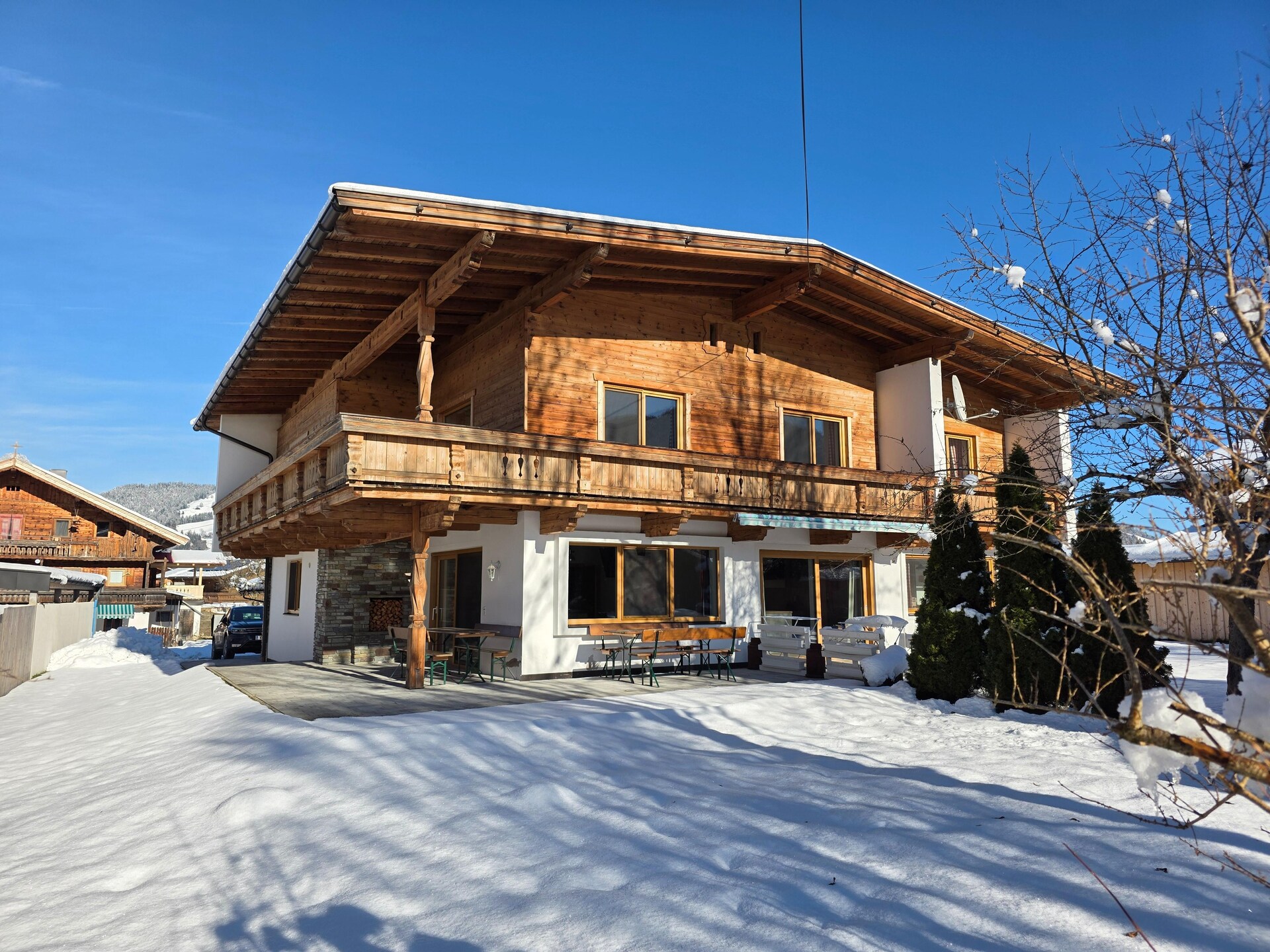 Rustiek appartement op 1000m hoogte in het Brixental met boszicht - foto 29
