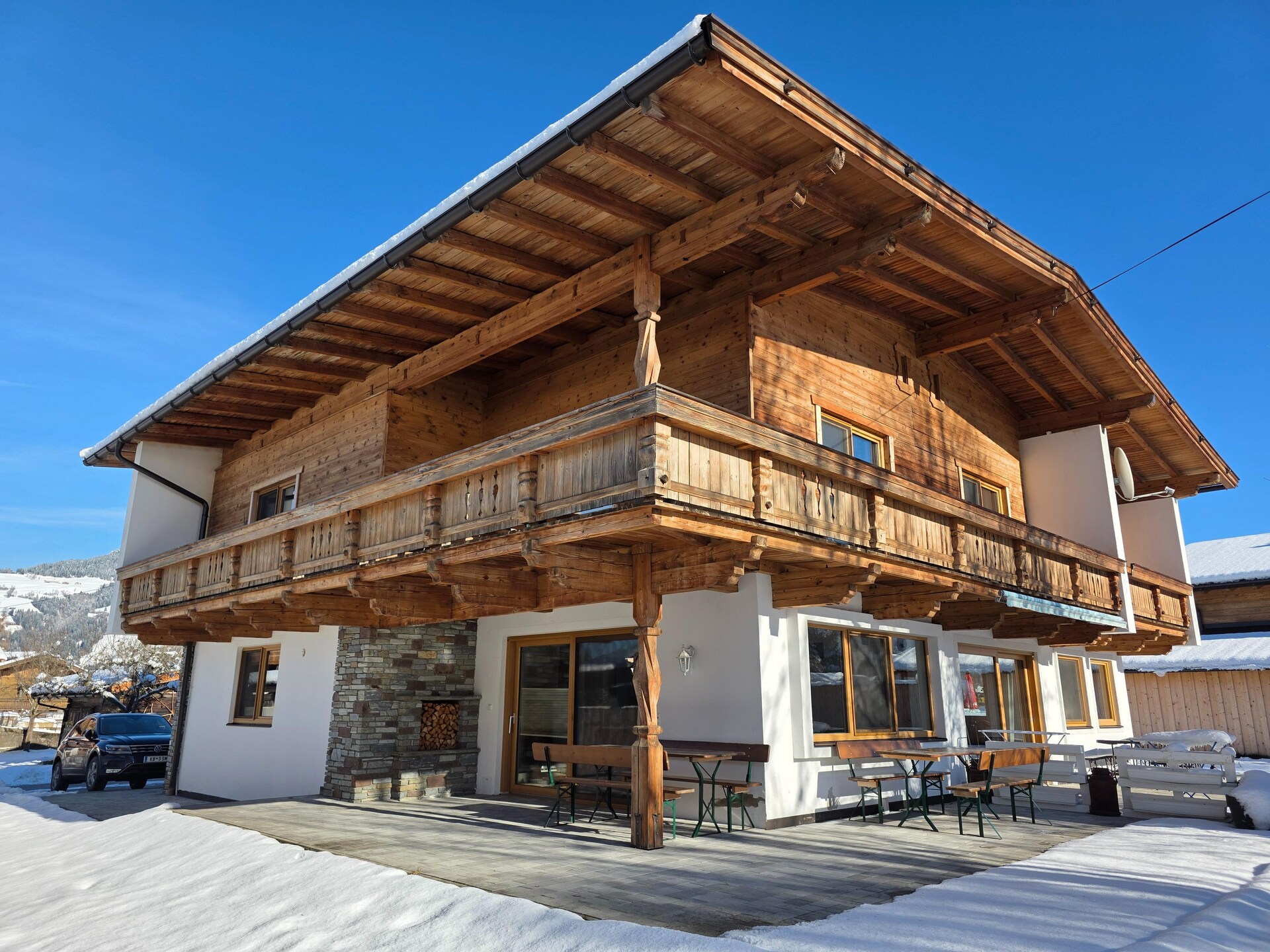 Rustiek appartement op 1000m hoogte in het Brixental met boszicht - foto 32