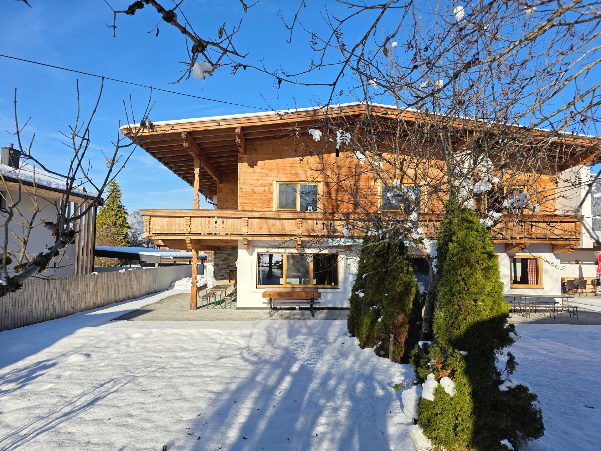 Rustiek appartement op 1000m hoogte in het Brixental met boszicht - foto 31