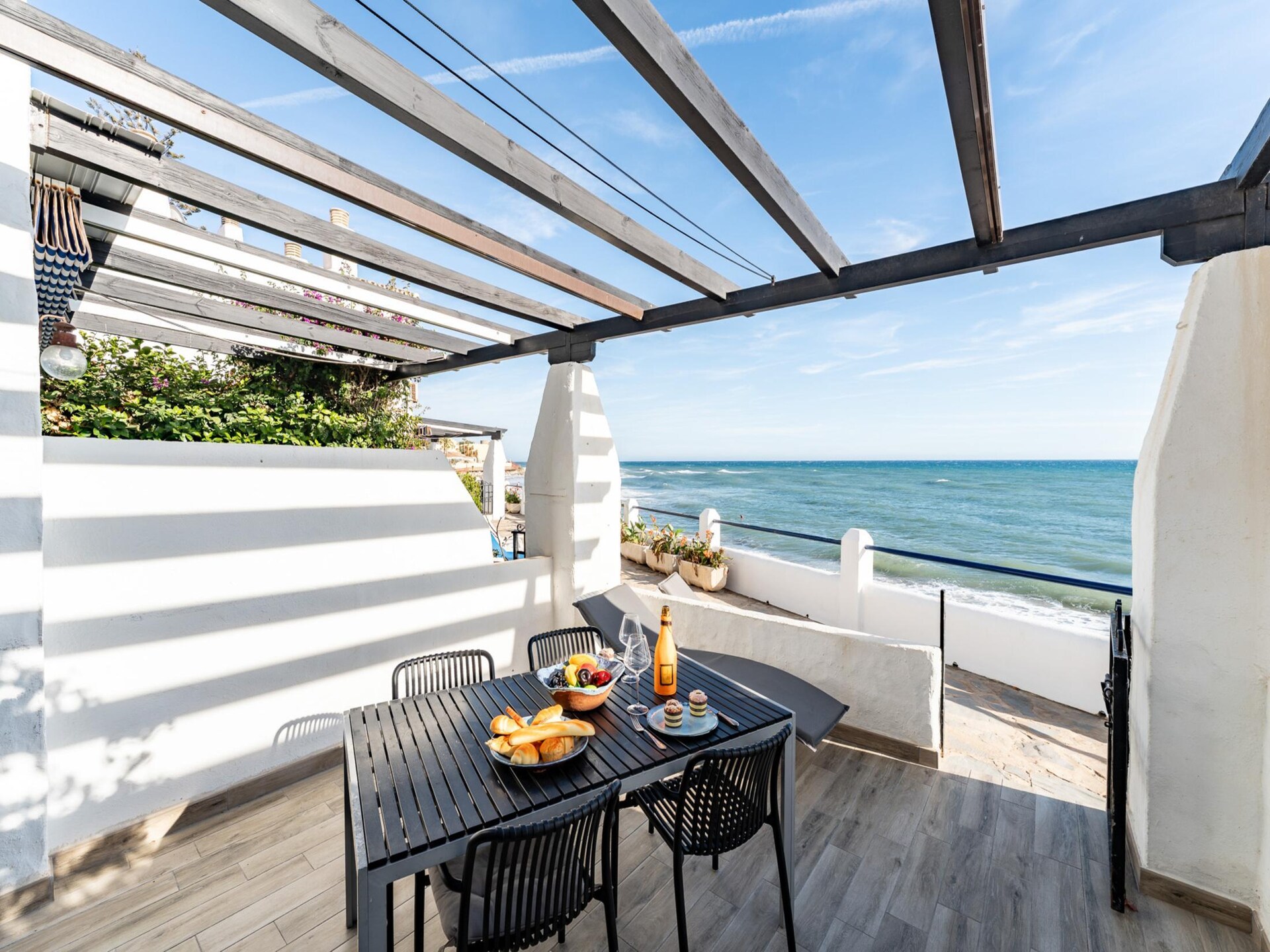 Strandappartement met directe zee-toegang en gemeenschappelijk zwembad in Calahonda - foto 5