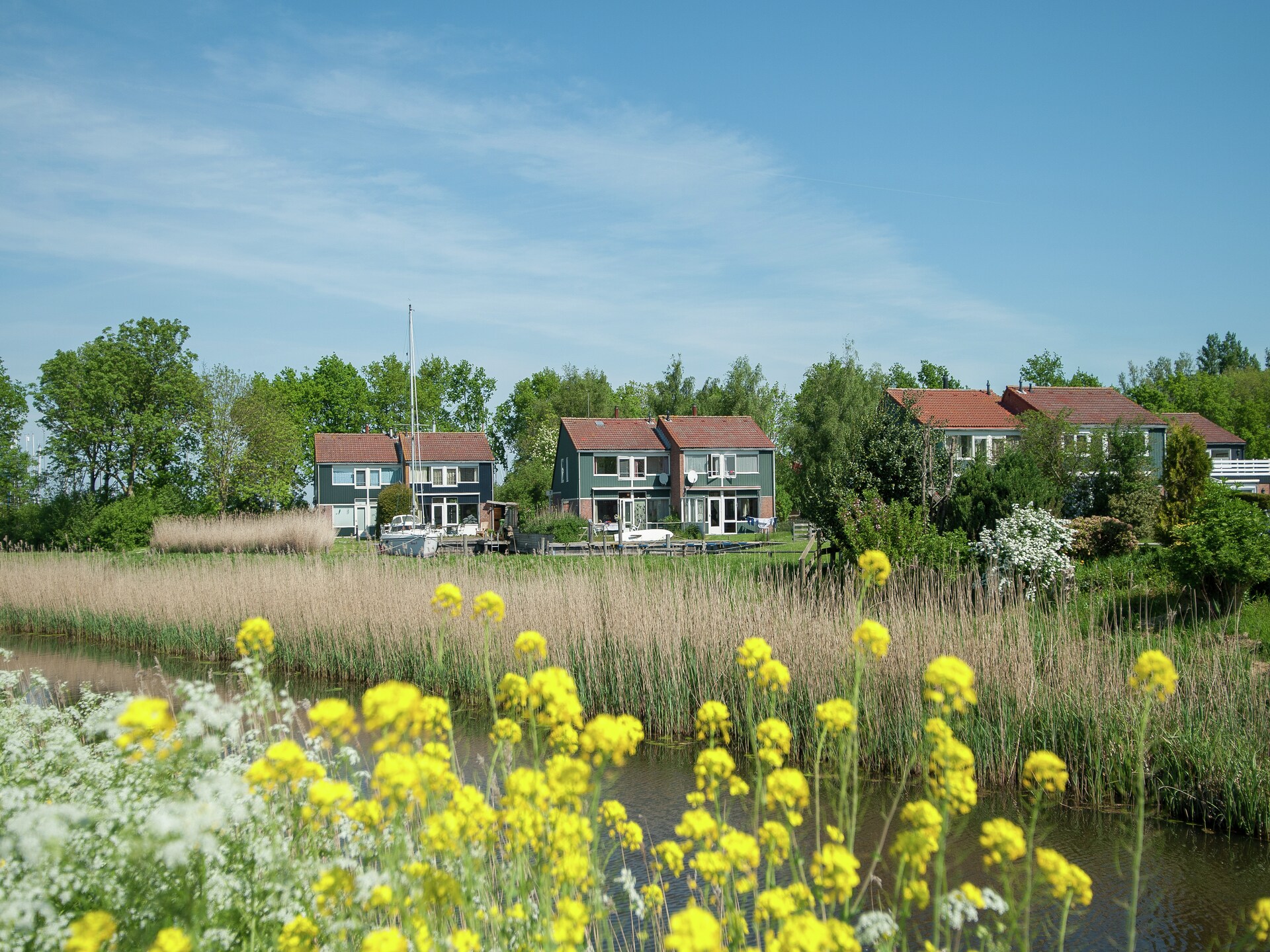 De Waske – Vakantiehuis aan het water in natuurrijk Warns, Friesland - foto 11