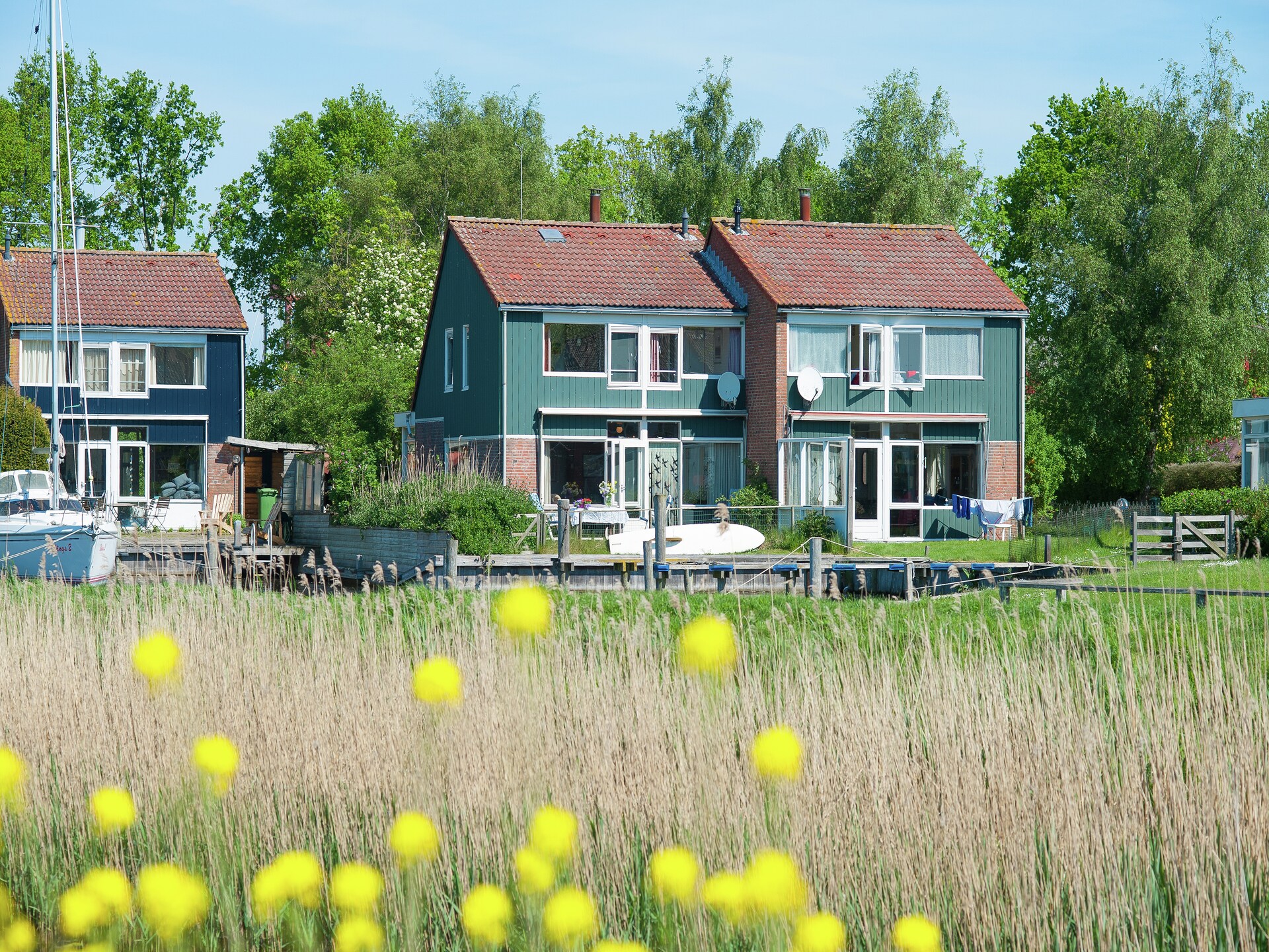 De Waske – Vakantiehuis aan het water in natuurrijk Warns, Friesland - foto 5