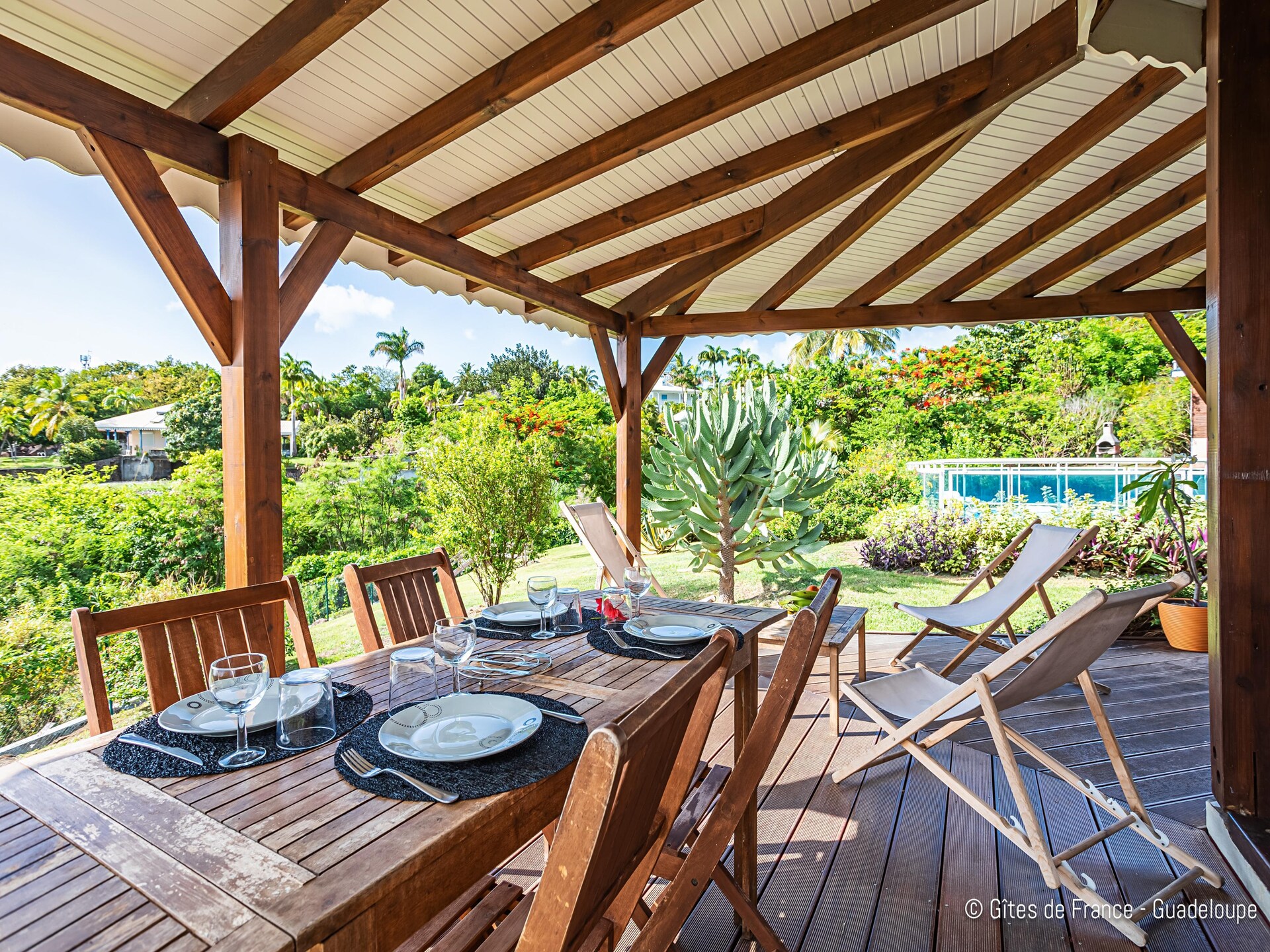 Luxe villa Guadeloupe: 17 pers., zeezicht, zwembad, 100m van strand - foto 4