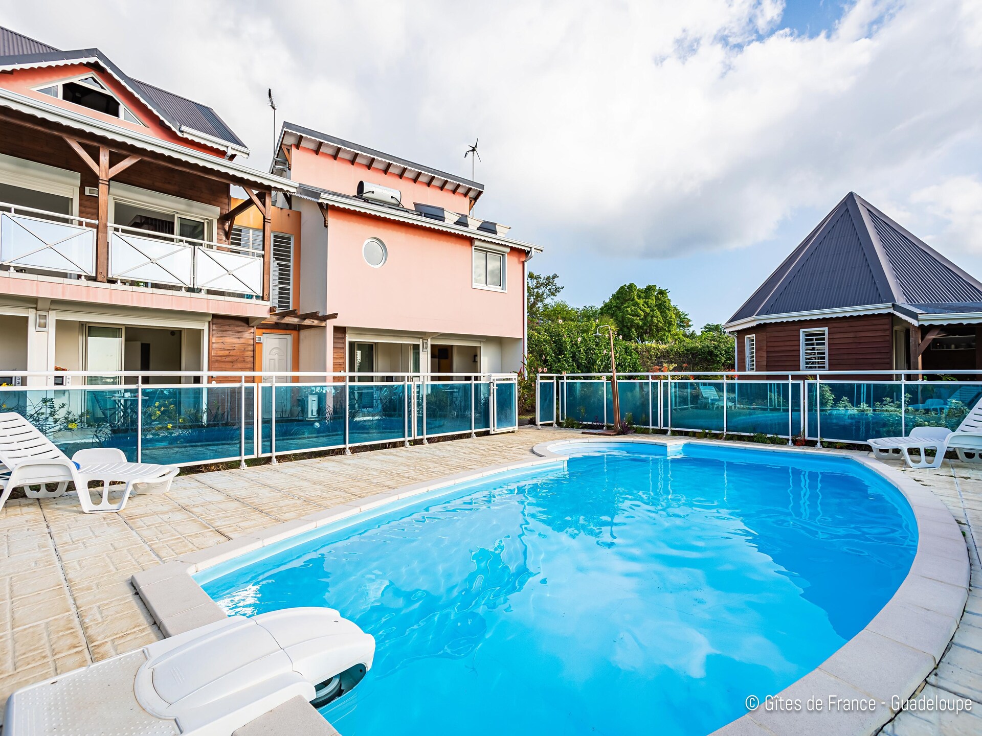 Luxe villa Guadeloupe: 17 pers., zeezicht, zwembad, 100m van strand - foto 13