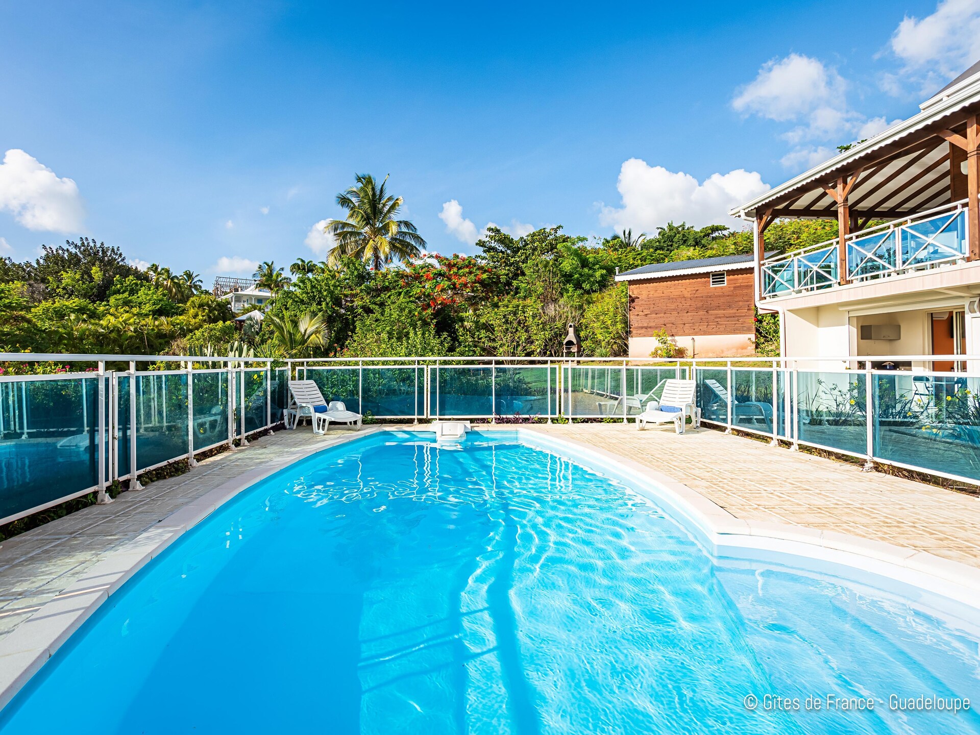 Luxe villa Guadeloupe: 17 pers., zeezicht, zwembad, 100m van strand - foto 14
