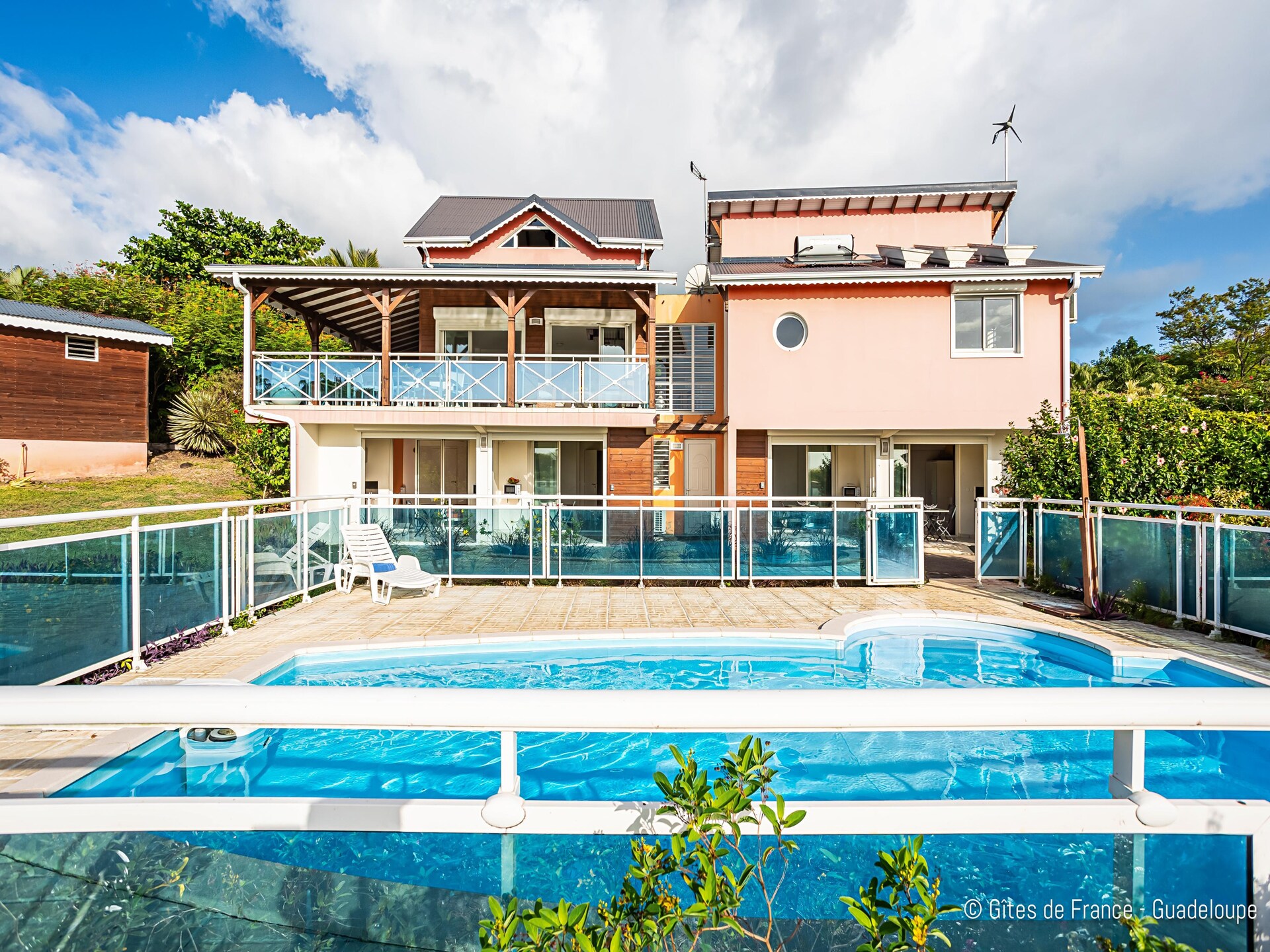 Luxe villa Guadeloupe: 17 pers., zeezicht, zwembad, 100m van strand - foto 9