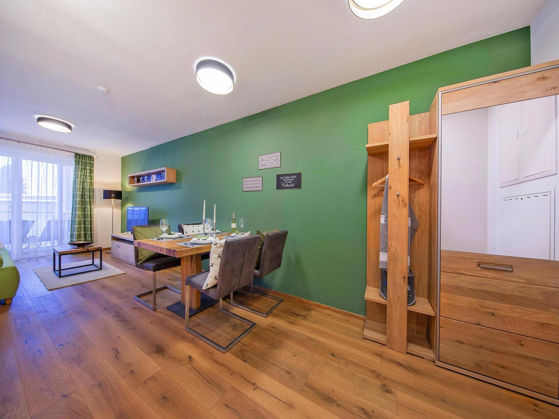Appartement Helios Top 8: 50m² aan de bosrand in Neukirchen, 140m tot de lift - foto 2