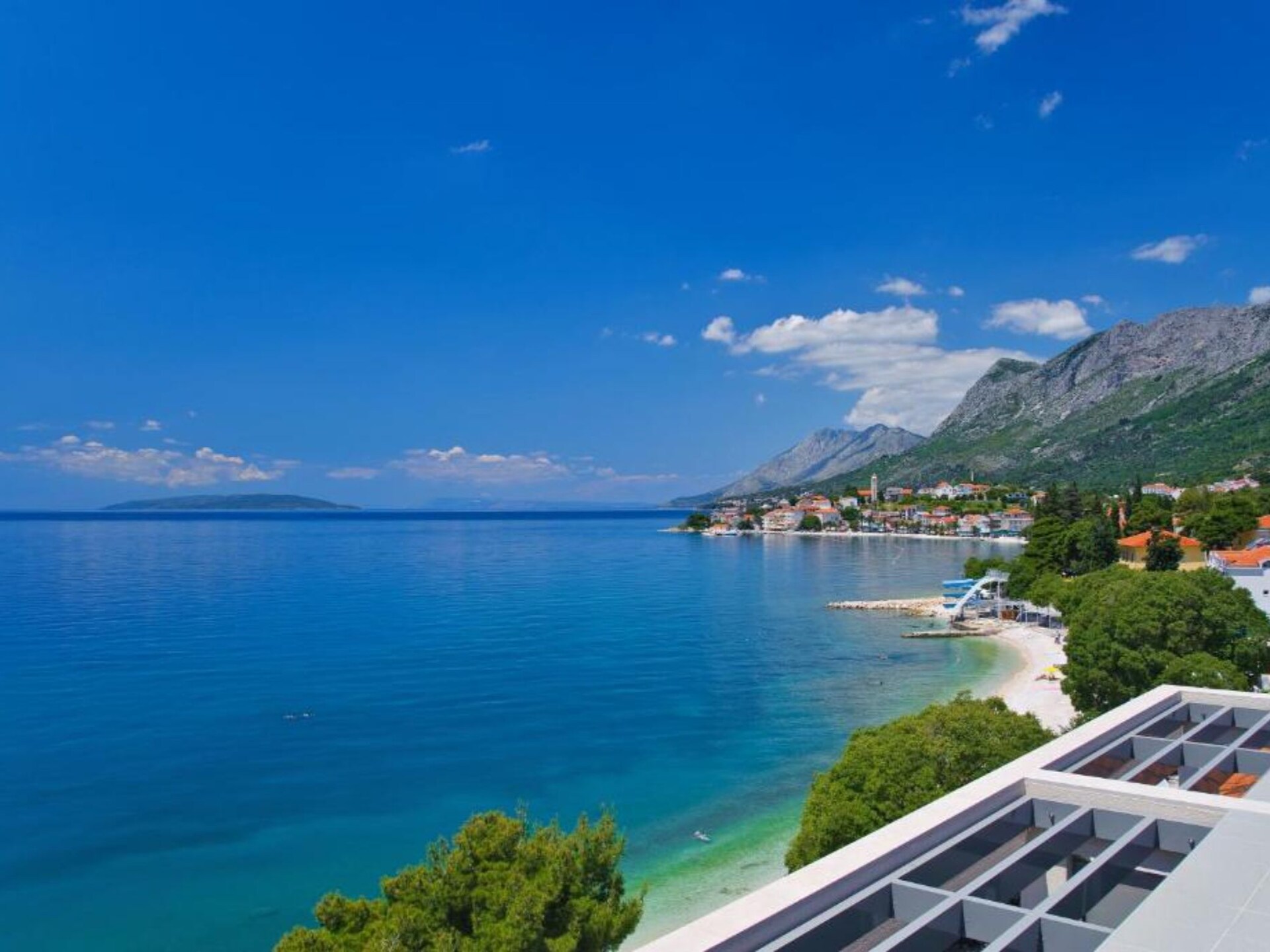 Luxe Panorama Suite in Gradac direct aan het strand - foto 12