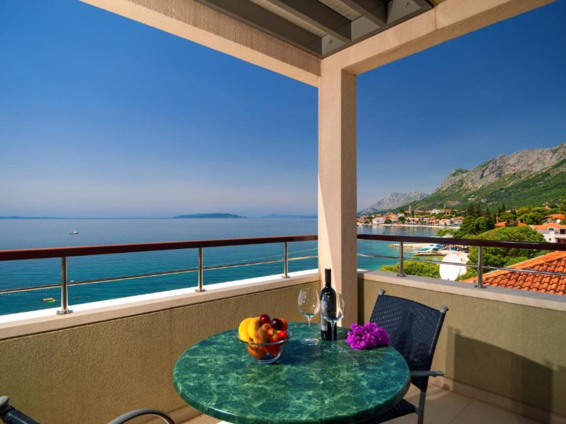 Premium kamer met bad aan de Adriatische kust in Gradac - foto 10