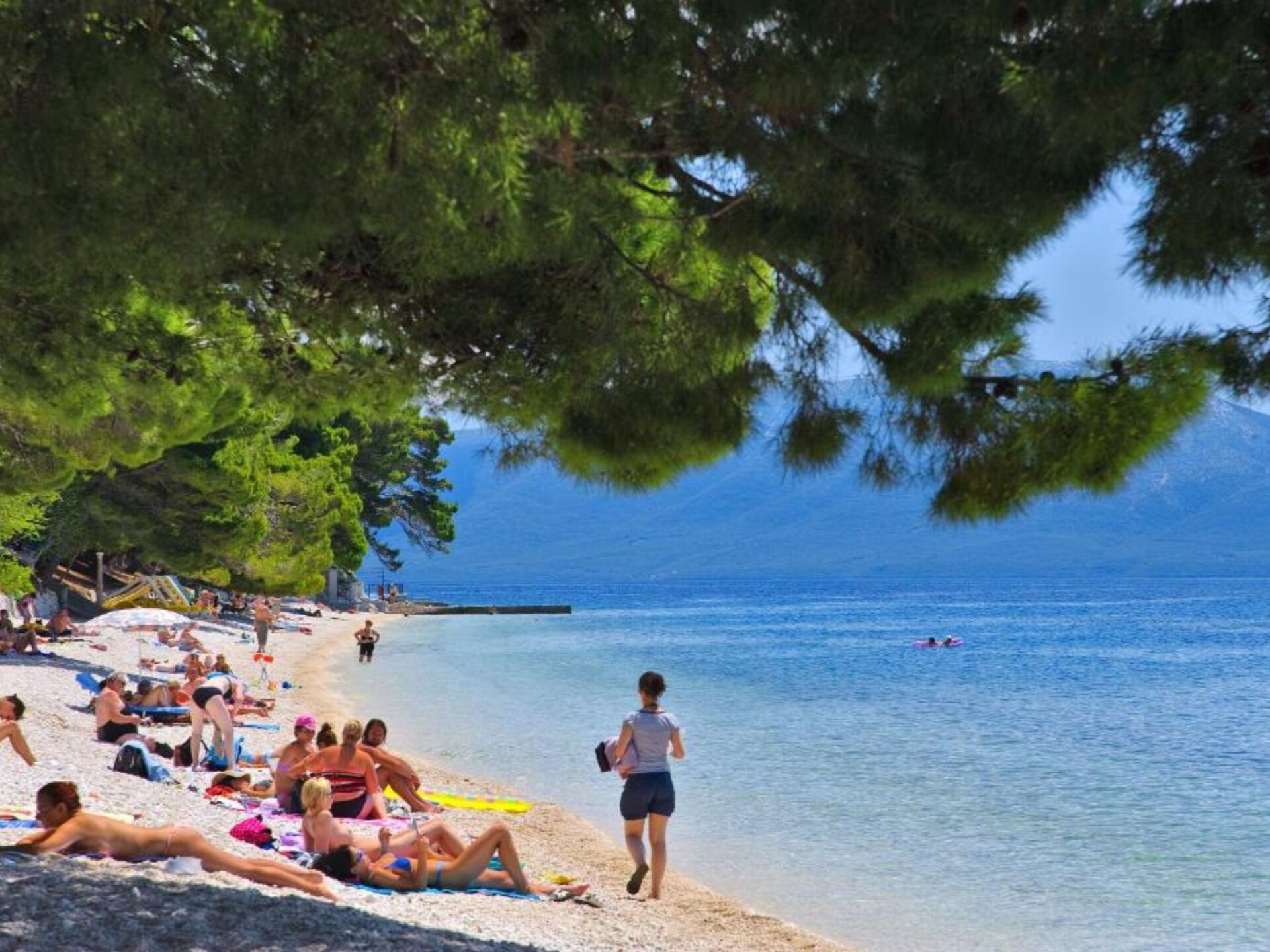 Sfeervol appartement in Gradac direct aan het strand · 1 slk - foto 19