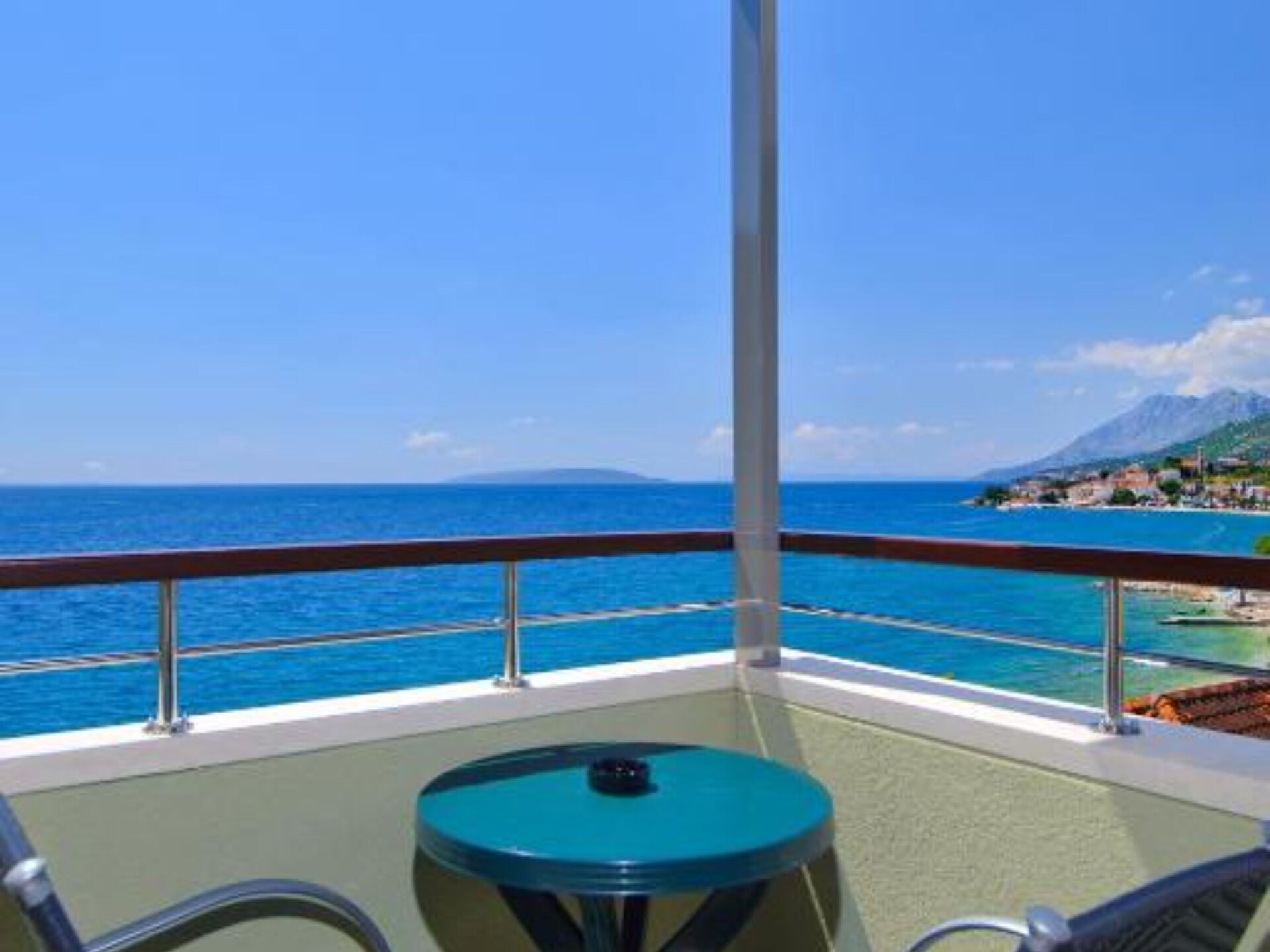 Sfeervol appartement in Gradac direct aan het strand · 1 slk - foto 5