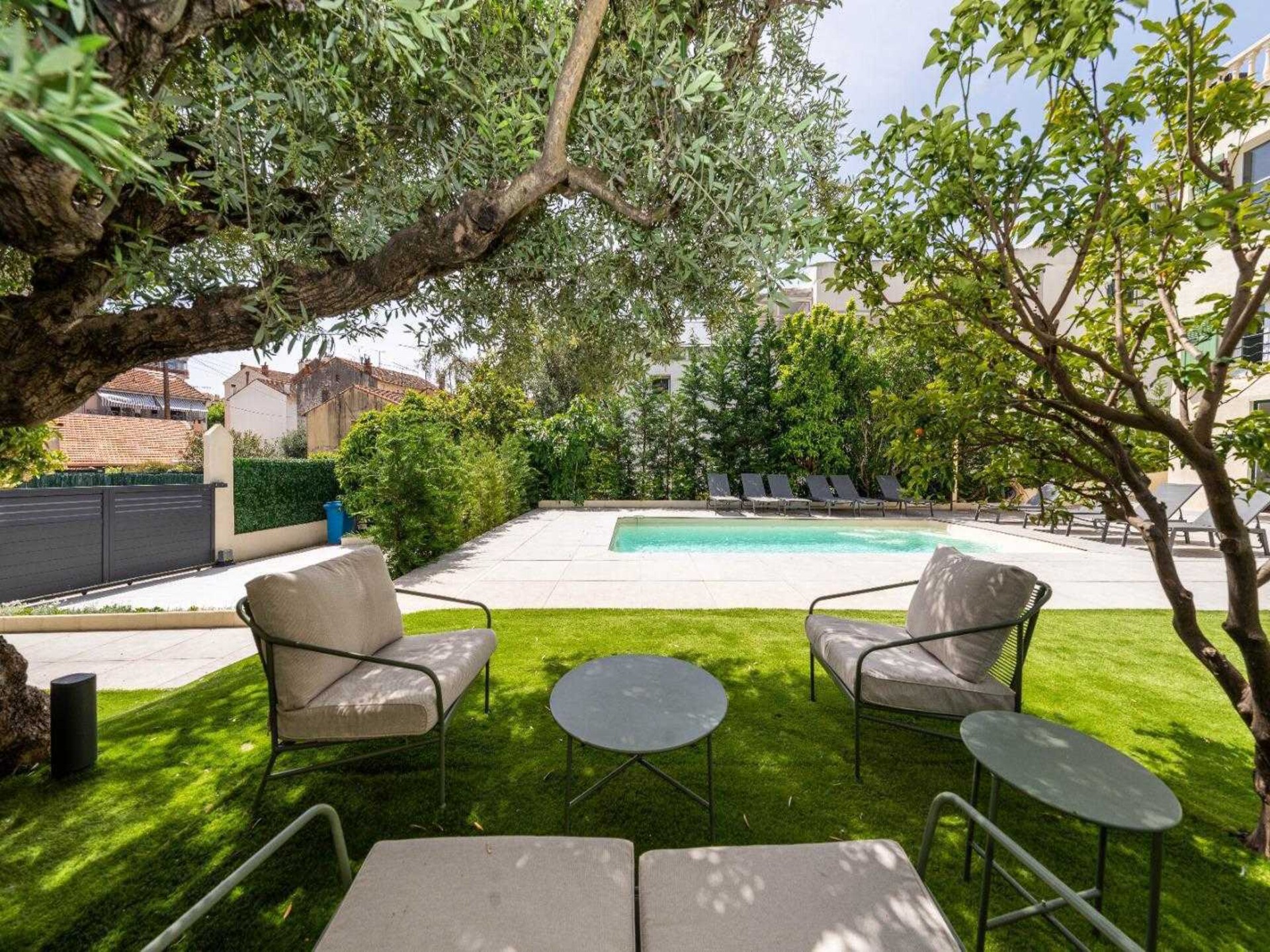 Luxe villa 240m² in Cannes met zwembad, hamam & dakterras voor 10 personen - foto 22