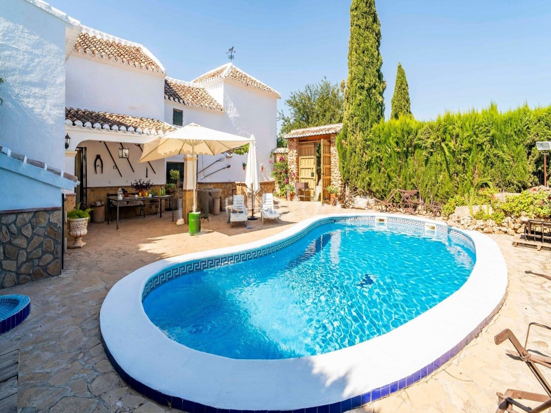 Ruim Andalusisch vakantiehuis met privézwembad en uitzicht op de bergen - foto 28