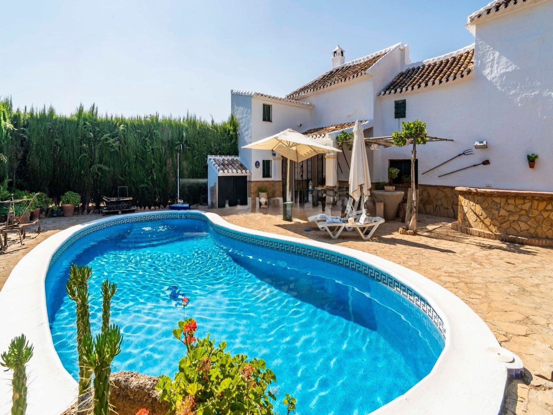 Ruim Andalusisch vakantiehuis met privézwembad en uitzicht op de bergen - foto 2