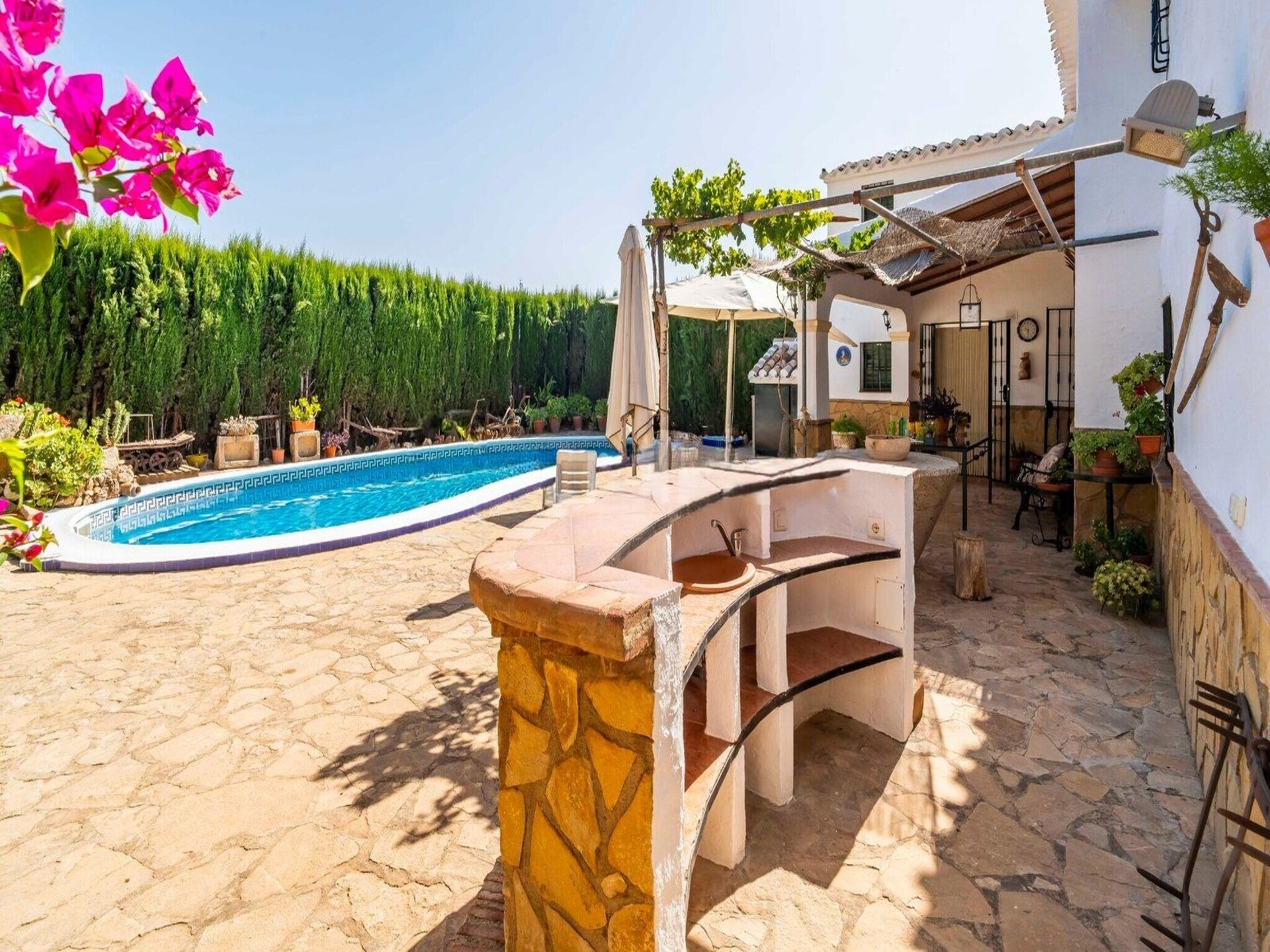 Ruim Andalusisch vakantiehuis met privézwembad en uitzicht op de bergen - foto 22
