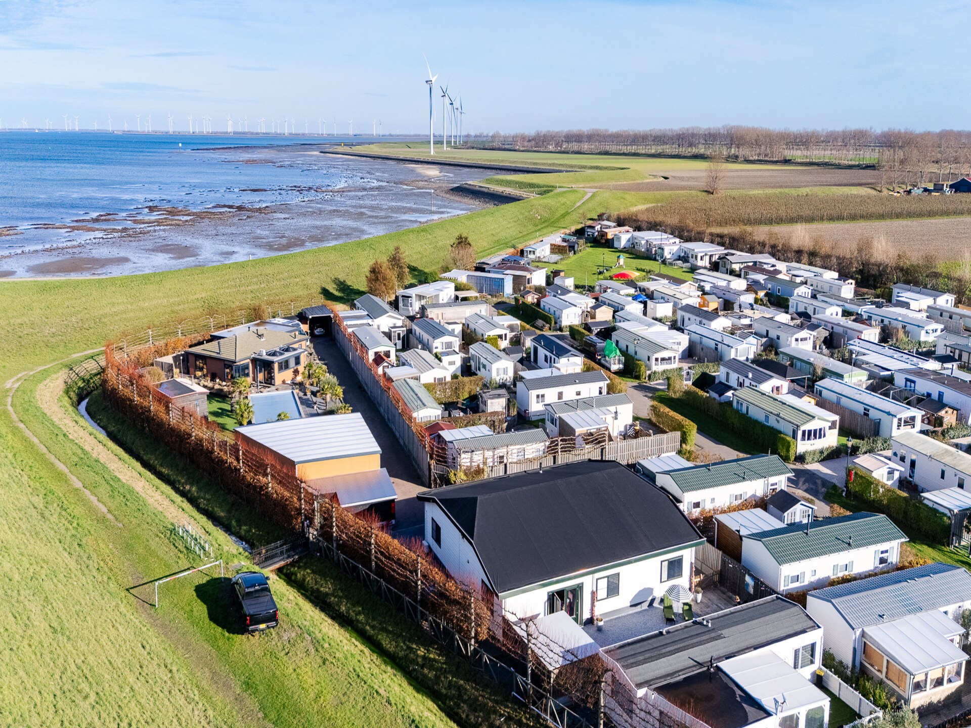 Ruim gelijkvloors vakantiehuis aan de Oosterschelde met airco en omheinde tuin - foto 45