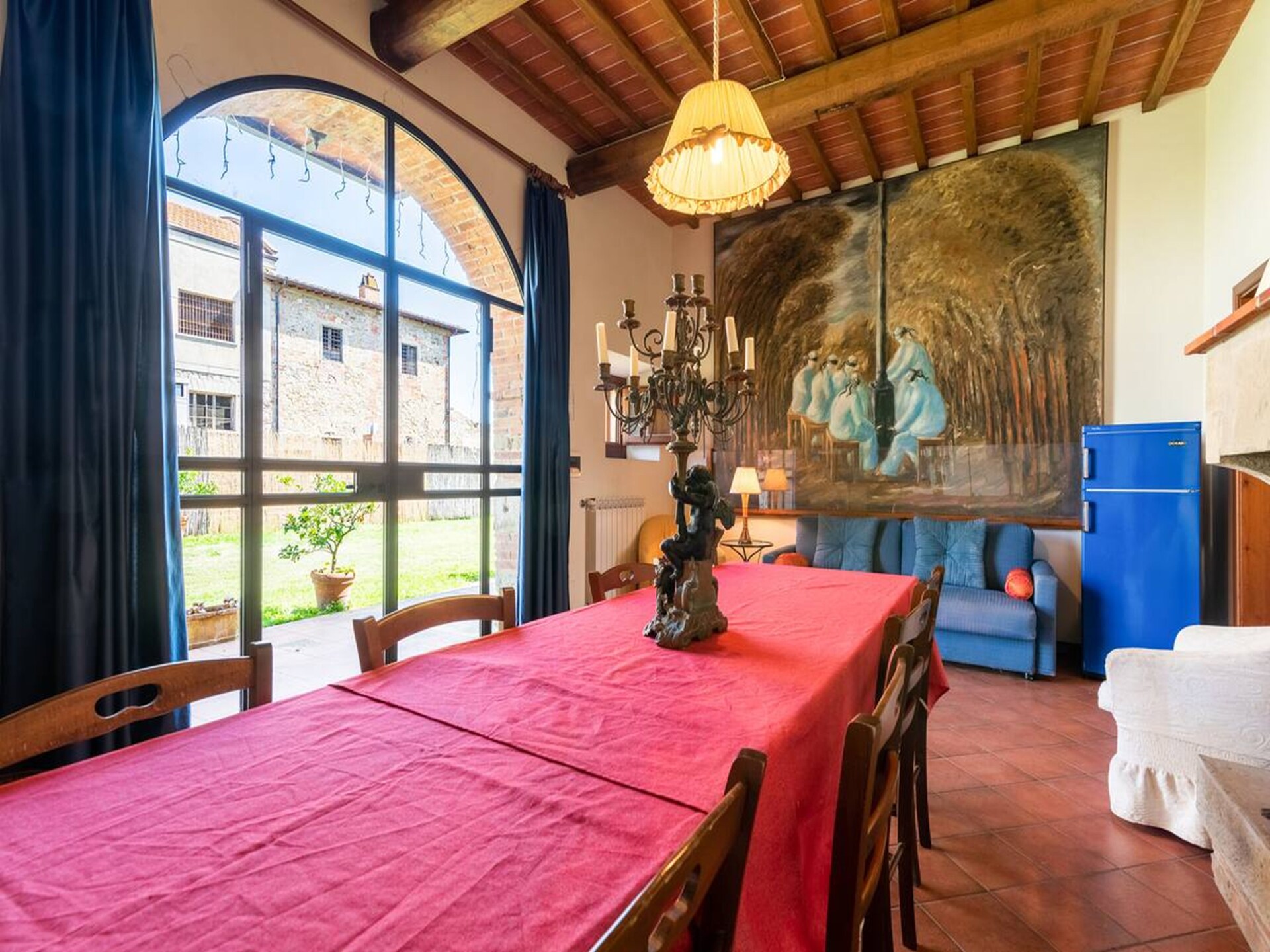 Knus appartement in Laterina met gedeeld zwembad en tuin - foto 10