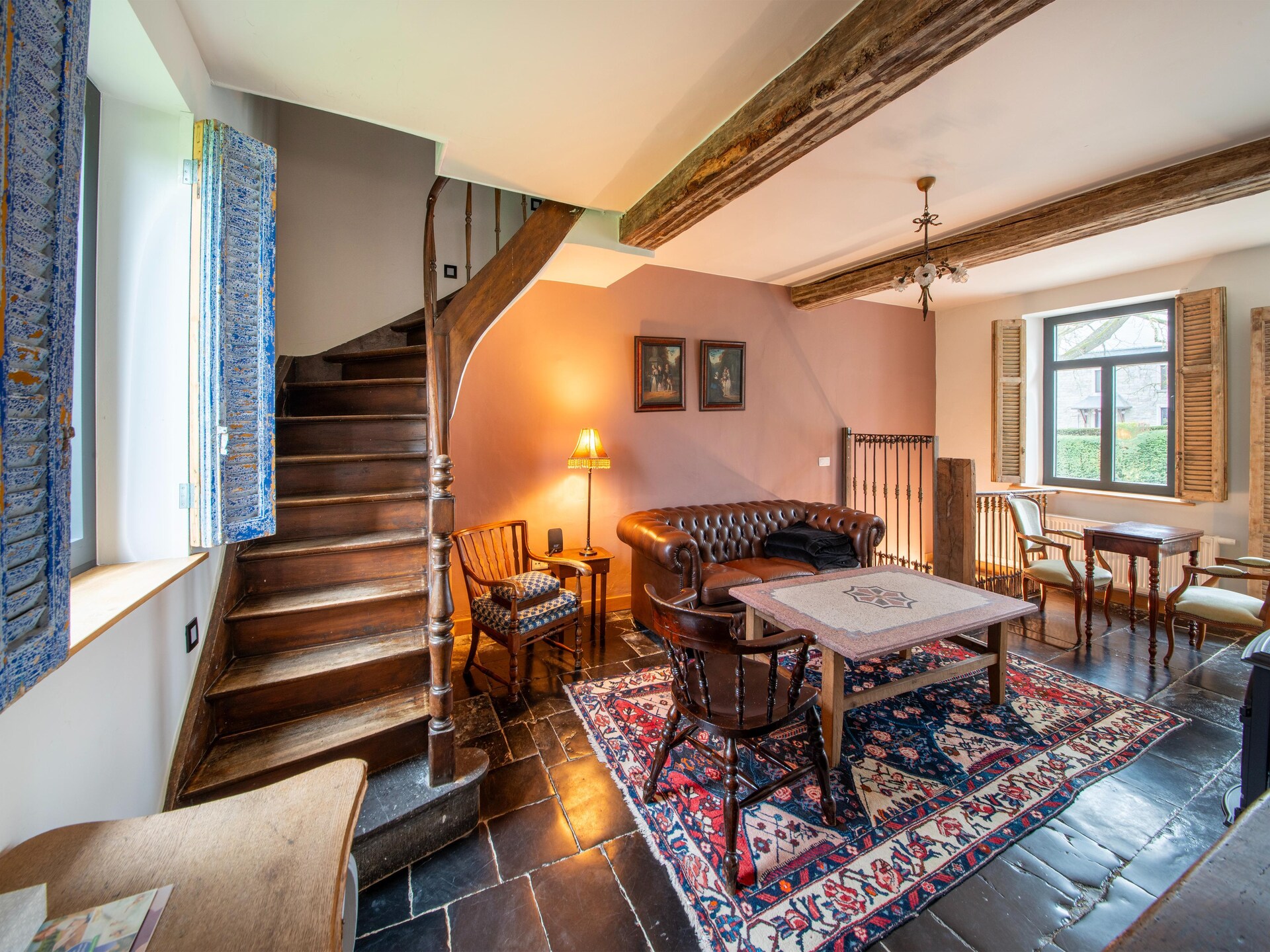 Ruim vakantiehuis voor 8 in de Ardennen bij Dinant met eigen badkamers - foto 12