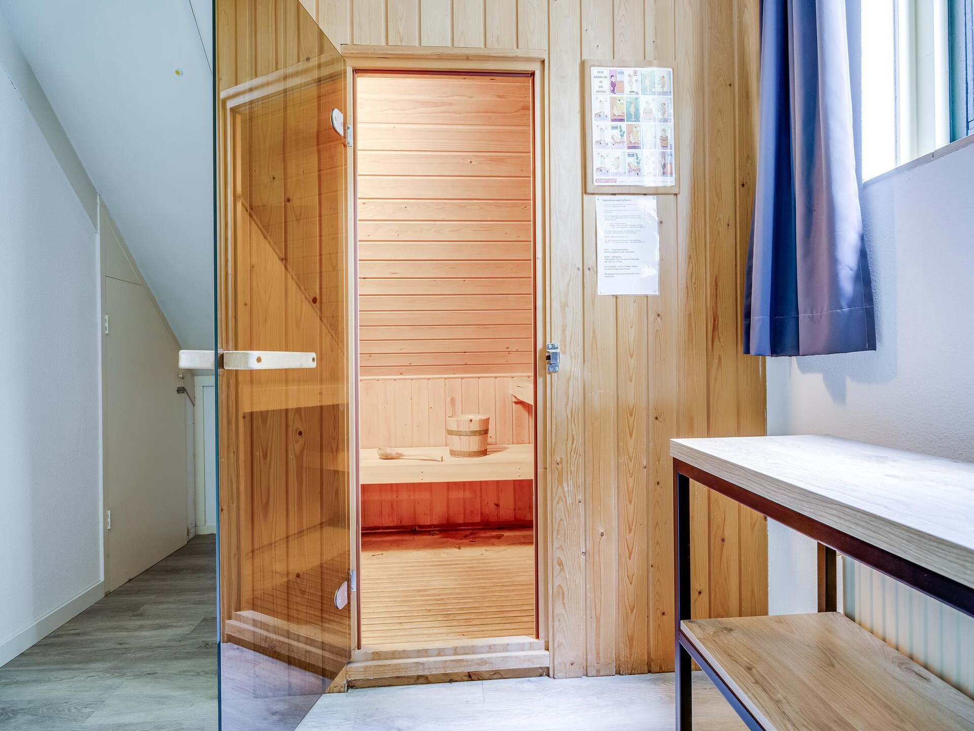 Vrijstaande 7-persoons sauna bungalow in bosrijk Ewijk, nabij Nijmegen - foto 8