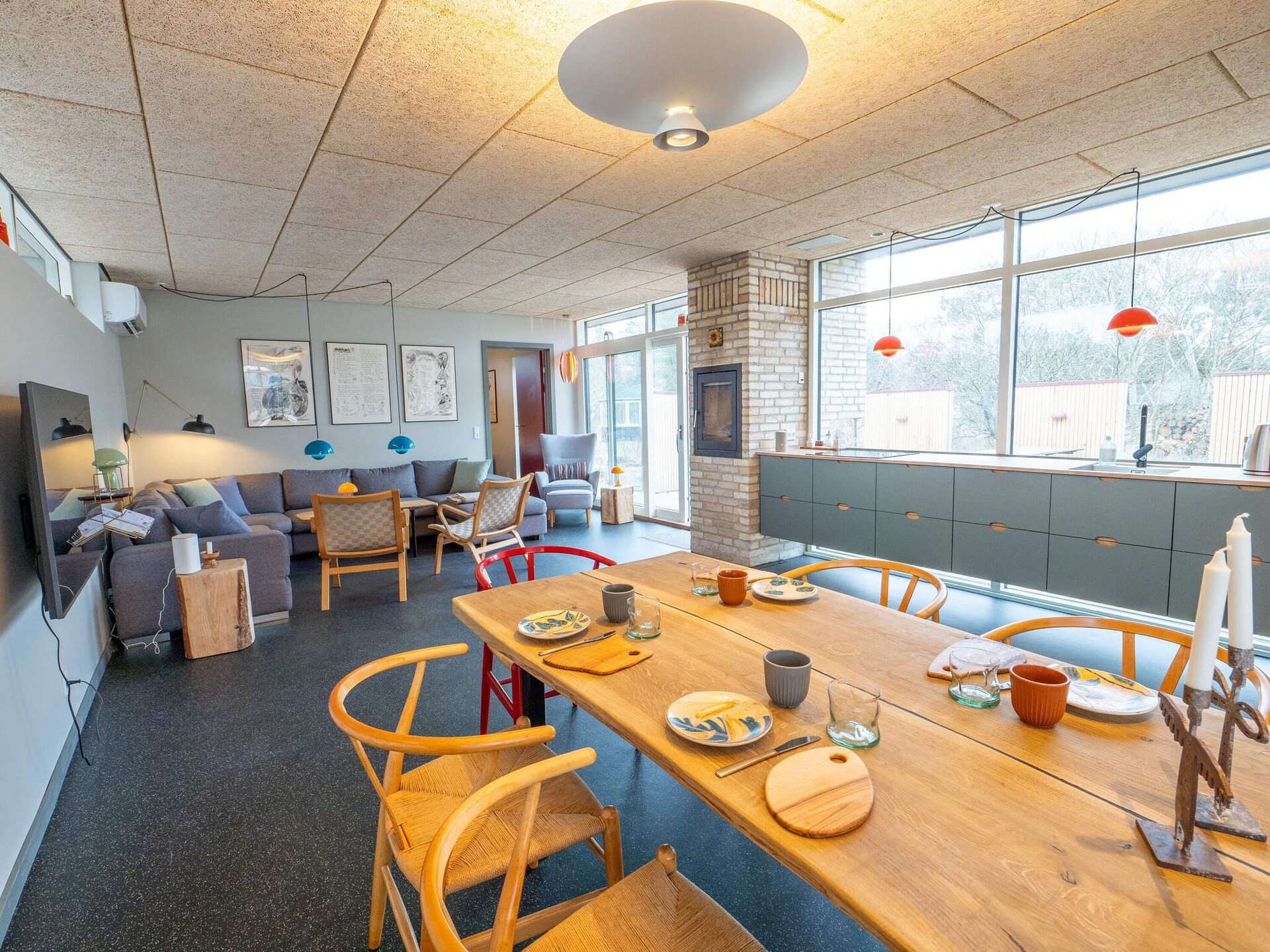 Op 1,4 km van het strand: Modern vakantiehuis in Vestervig voor 8 personen - foto 16