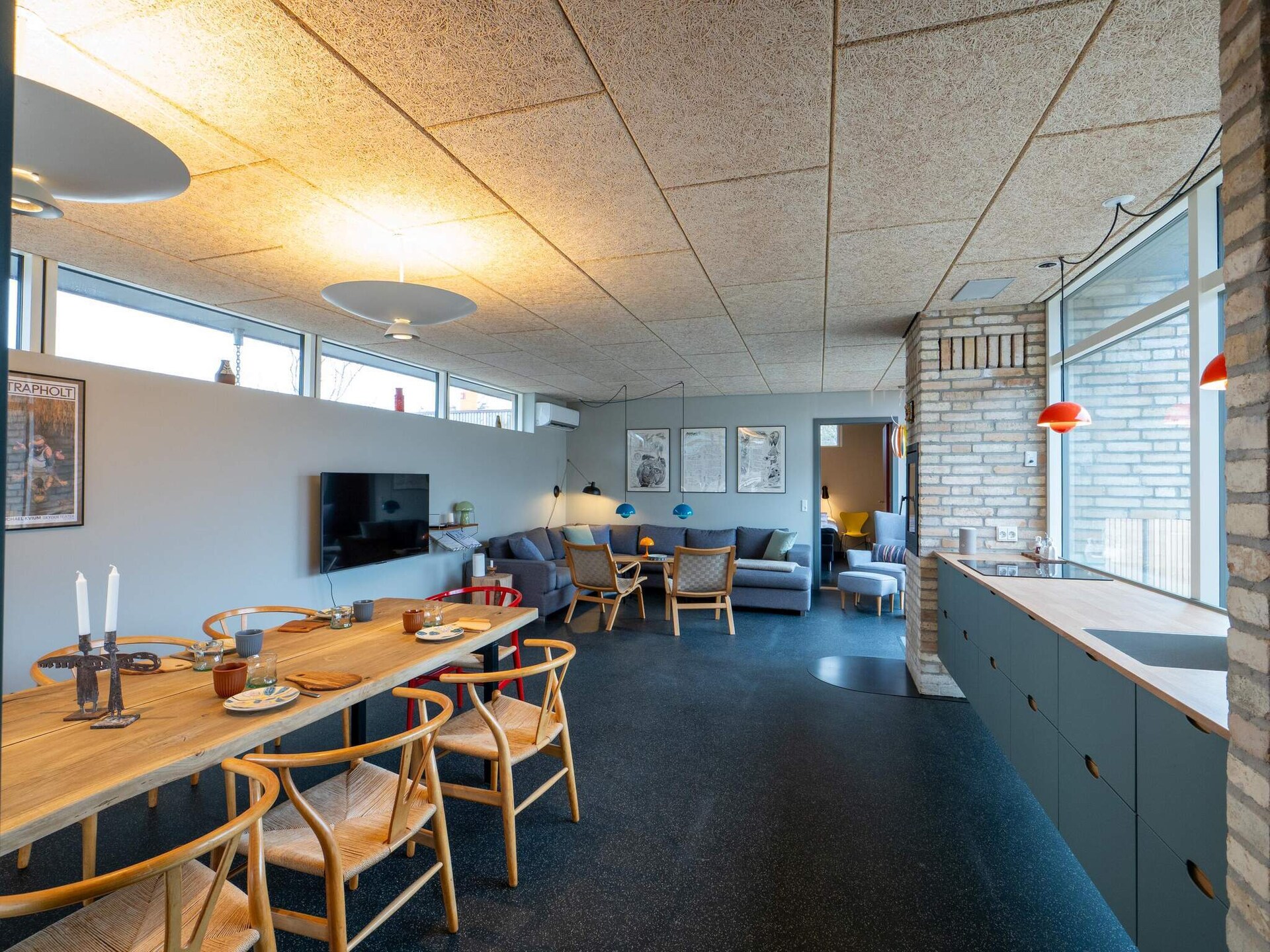 Op 1,4 km van het strand: Modern vakantiehuis in Vestervig voor 8 personen - foto 23
